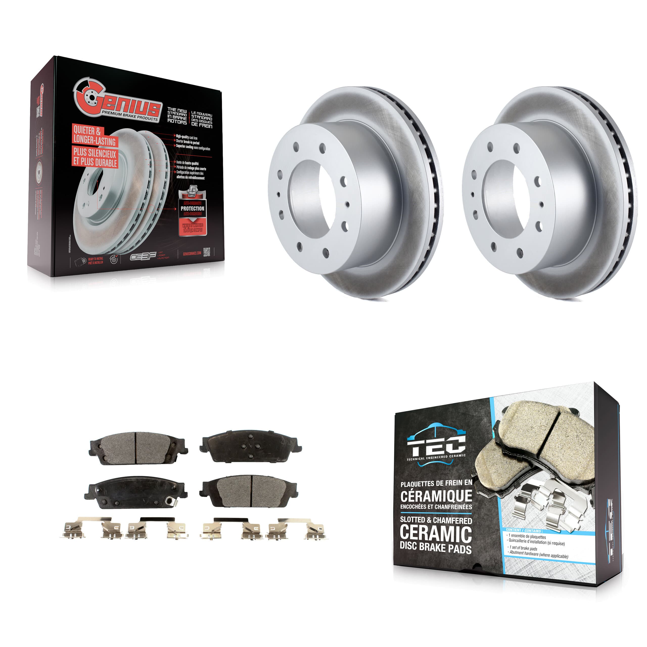 Transit Auto - KGT-101330 - Rear Disc Brake Kits image 1