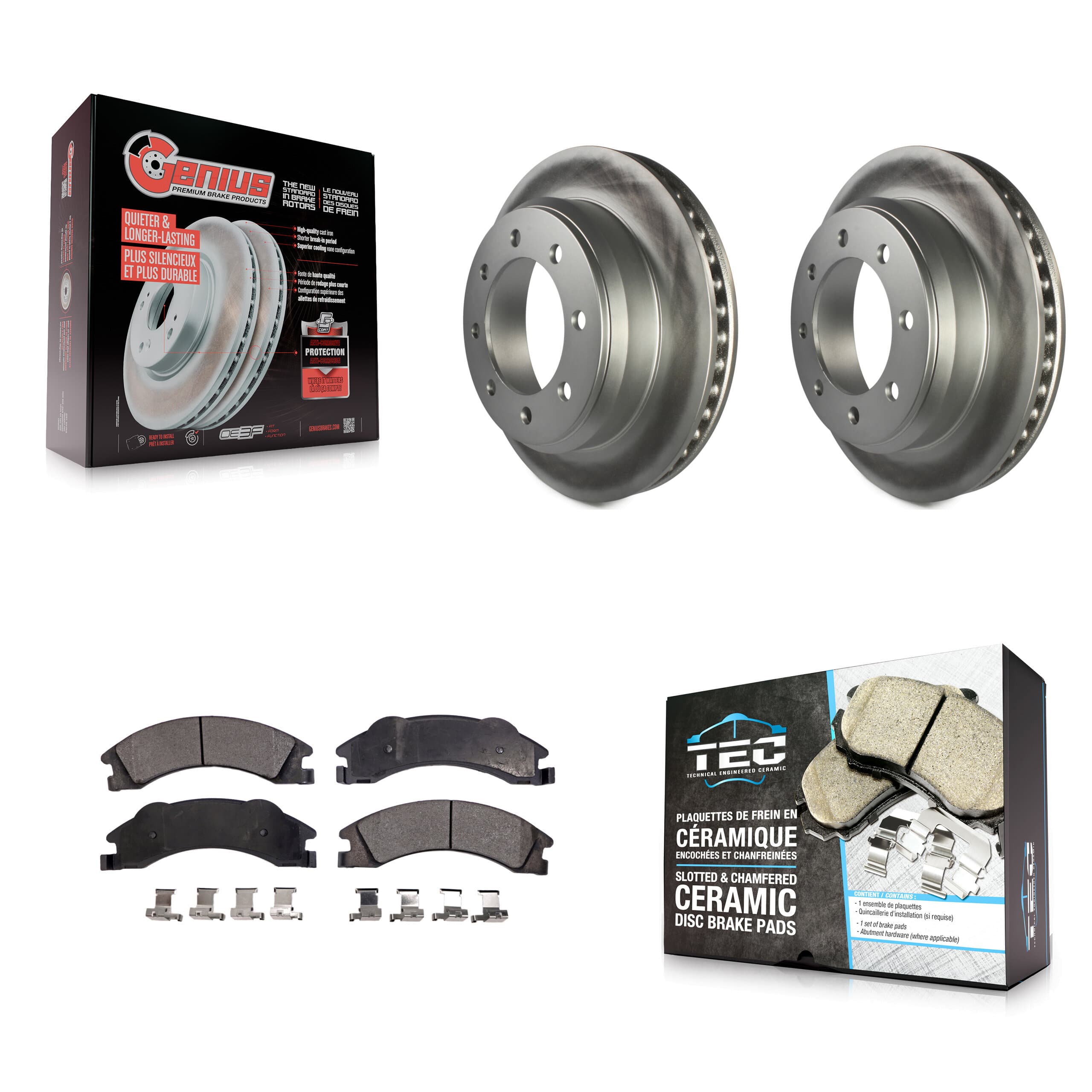 Transit Auto - KGT-101369 - Rear Disc Brake Kits image 1
