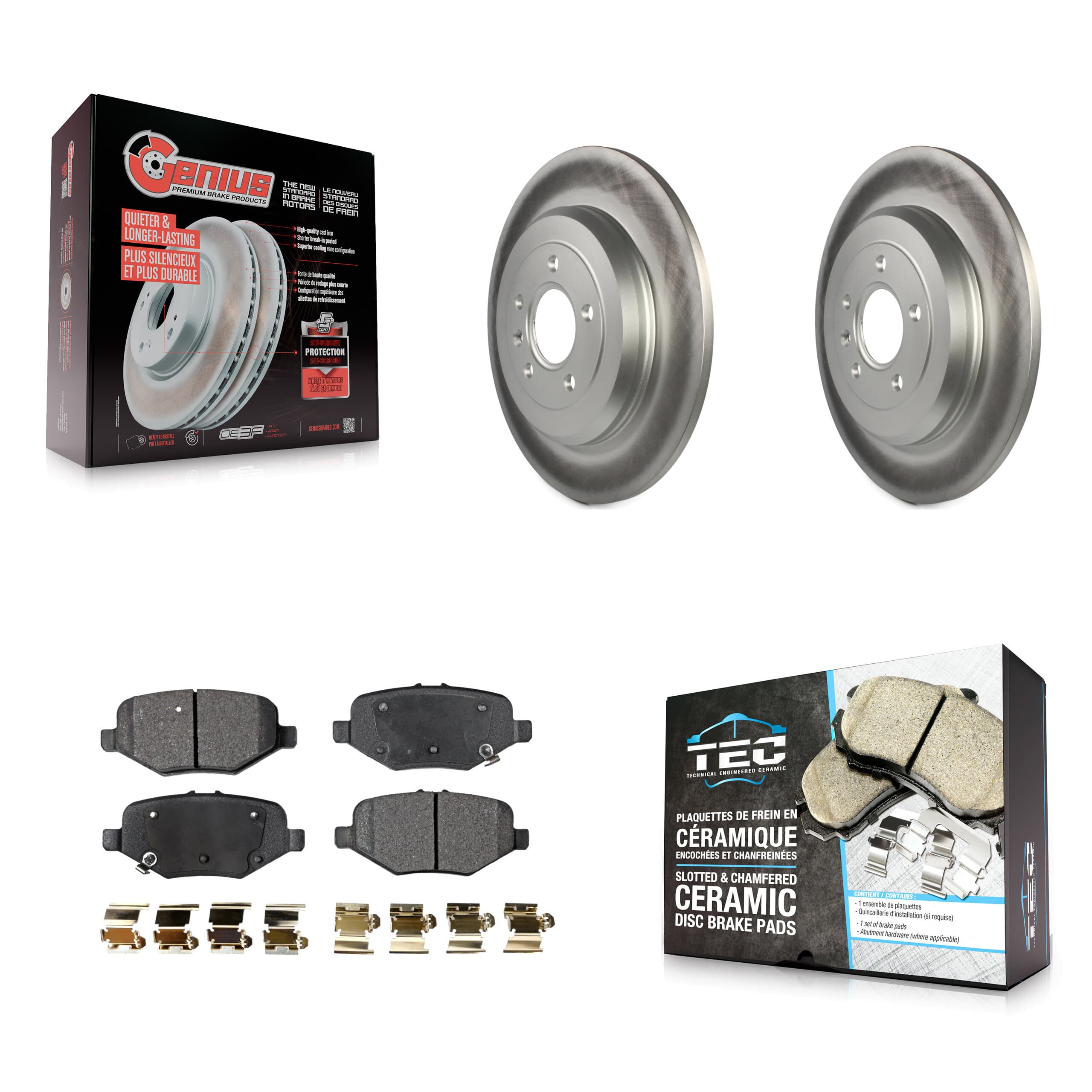 Transit Auto - KGT-101372 - Rear Disc Brake Kits image 1