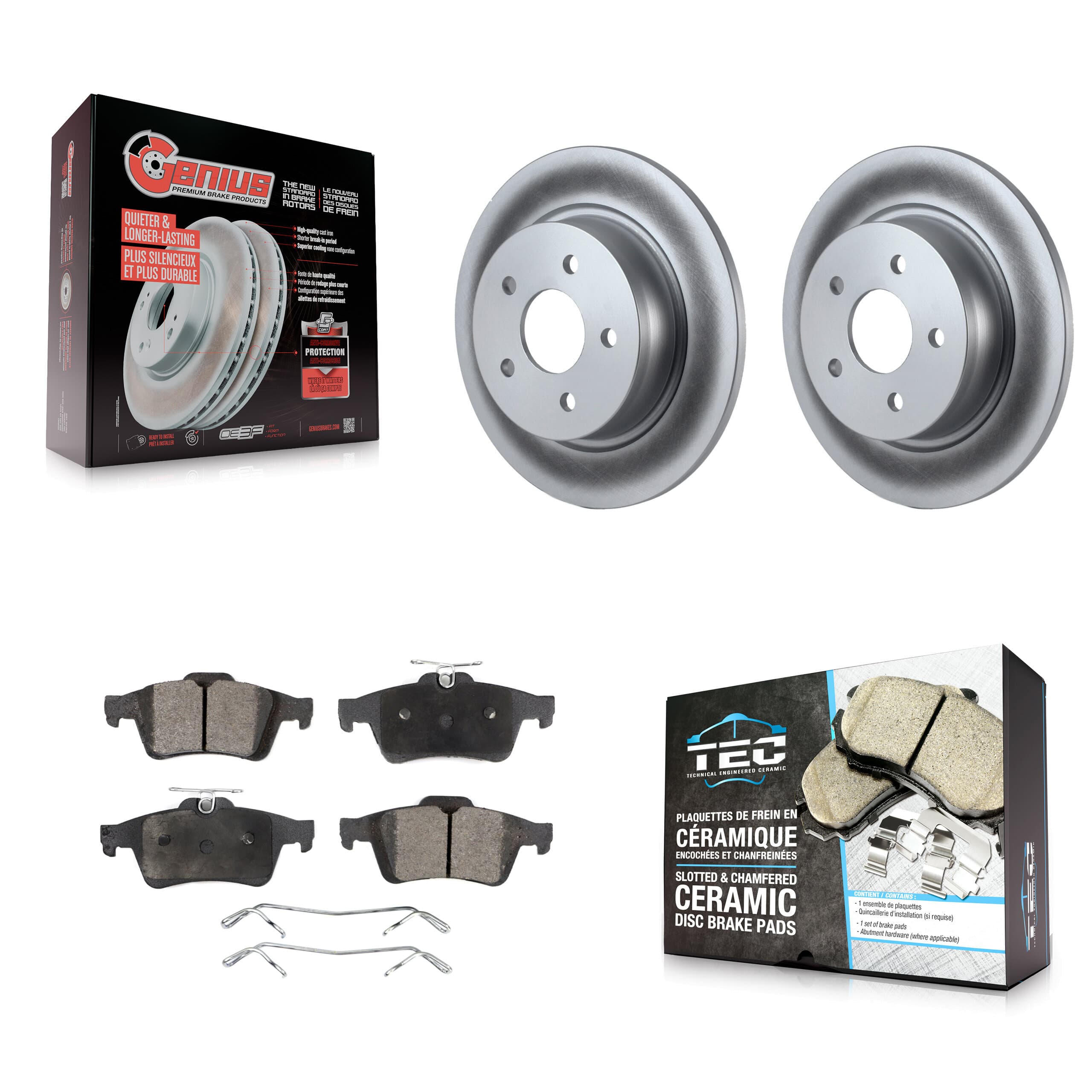 Transit Auto - KGT-101379 - Rear Disc Brake Kits image 1