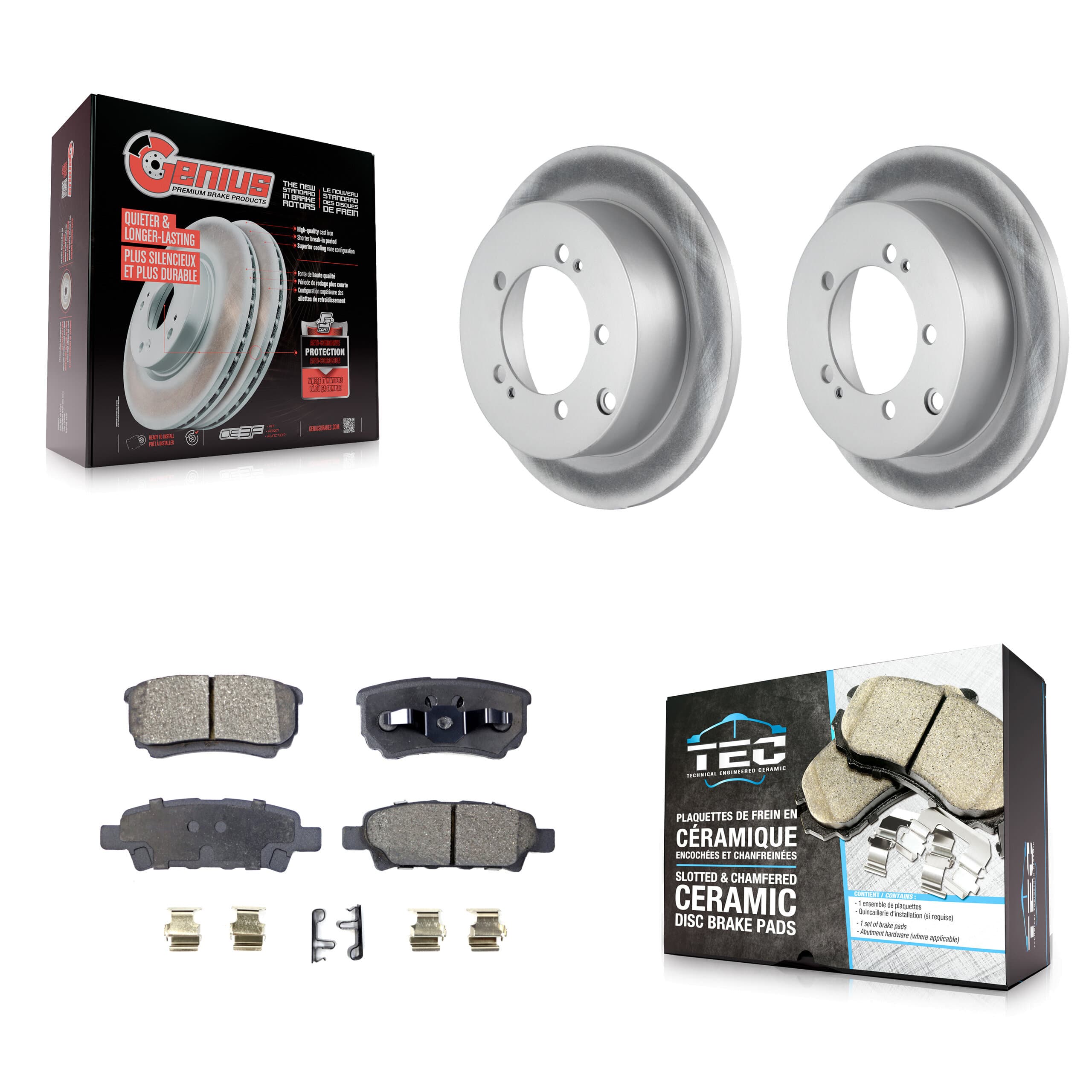 Transit Auto - KGT-101388 - Rear Disc Brake Kits image 1