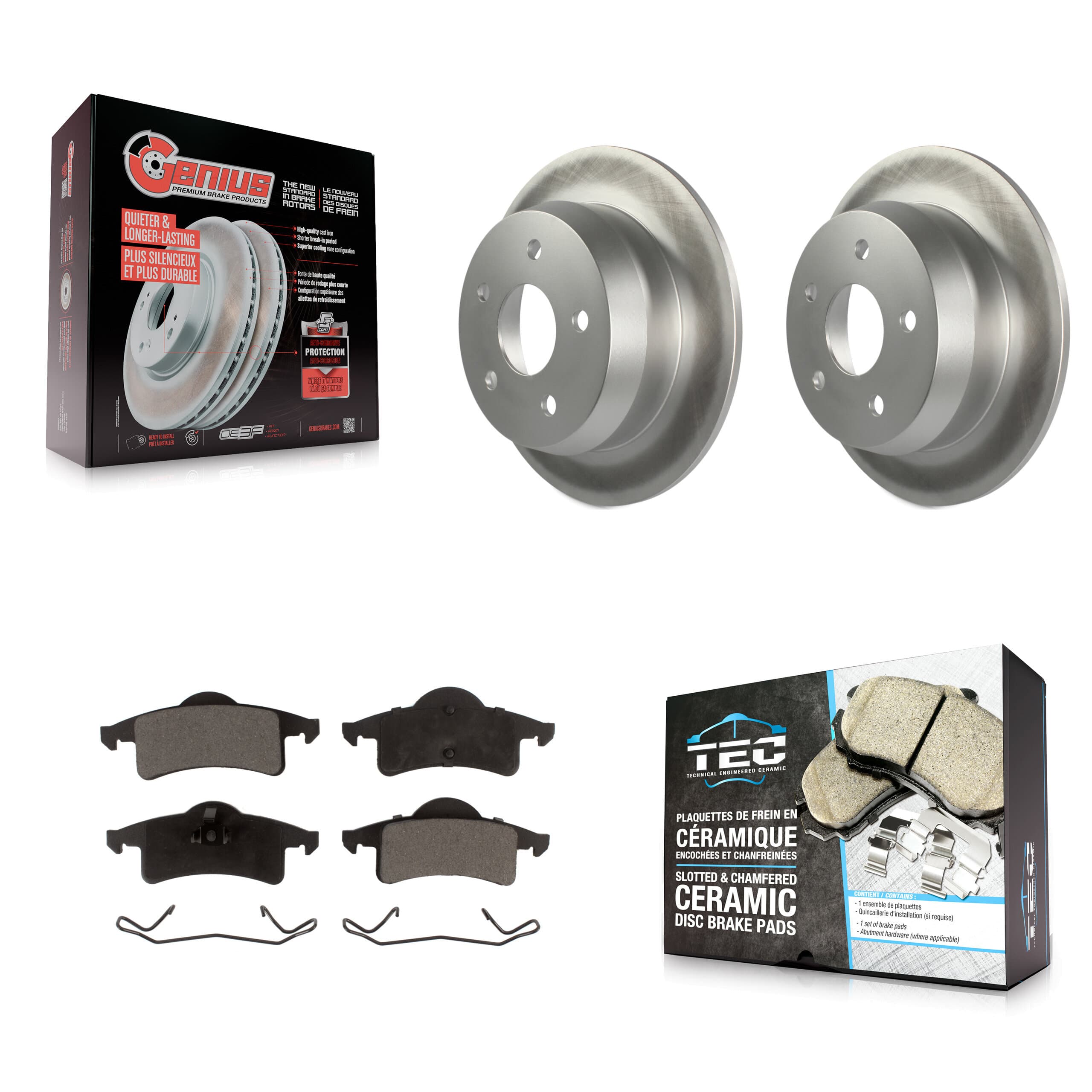 Transit Auto - KGT-101392 - Rear Disc Brake Kits image 1
