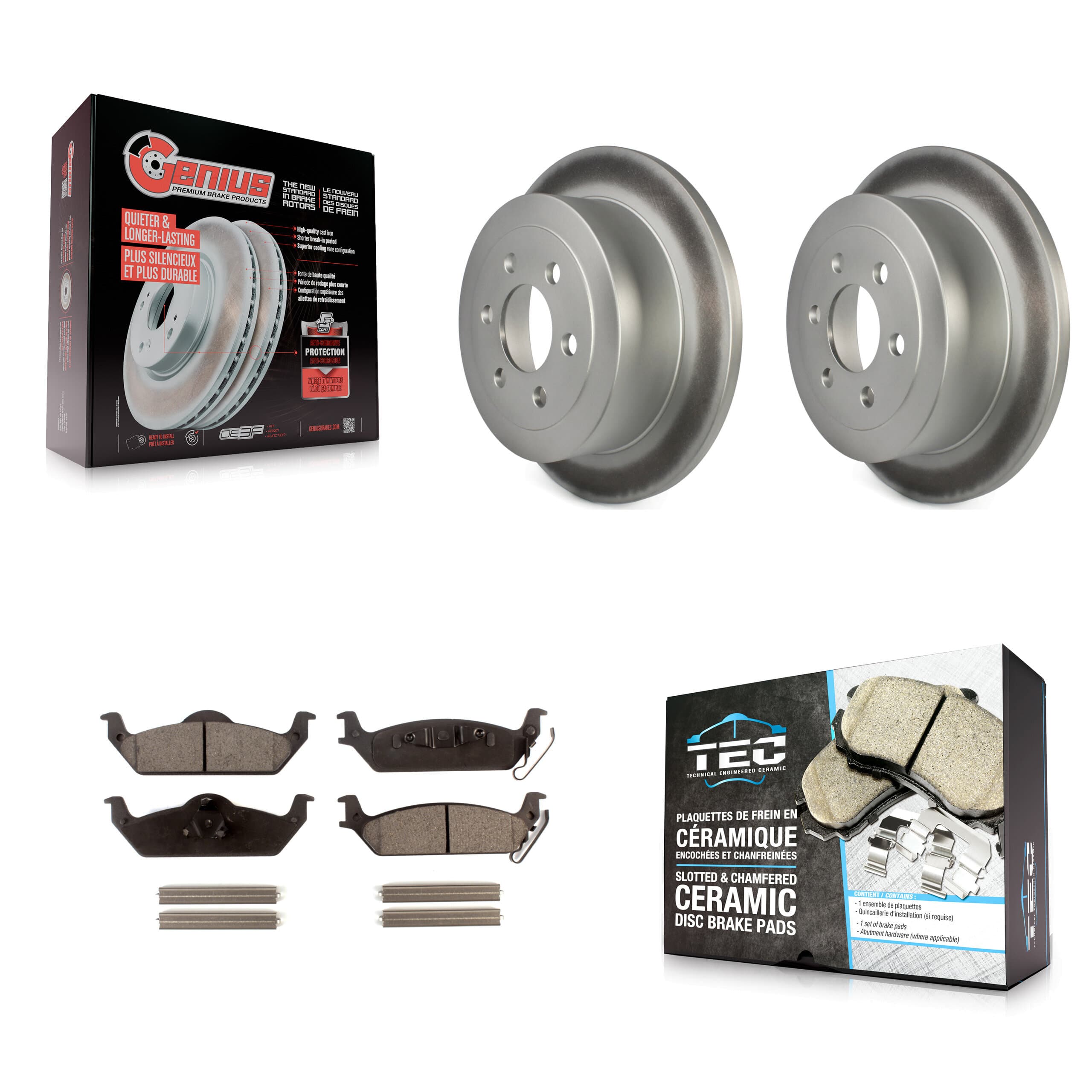 Transit Auto - KGT-101397 - Rear Disc Brake Kits image 1