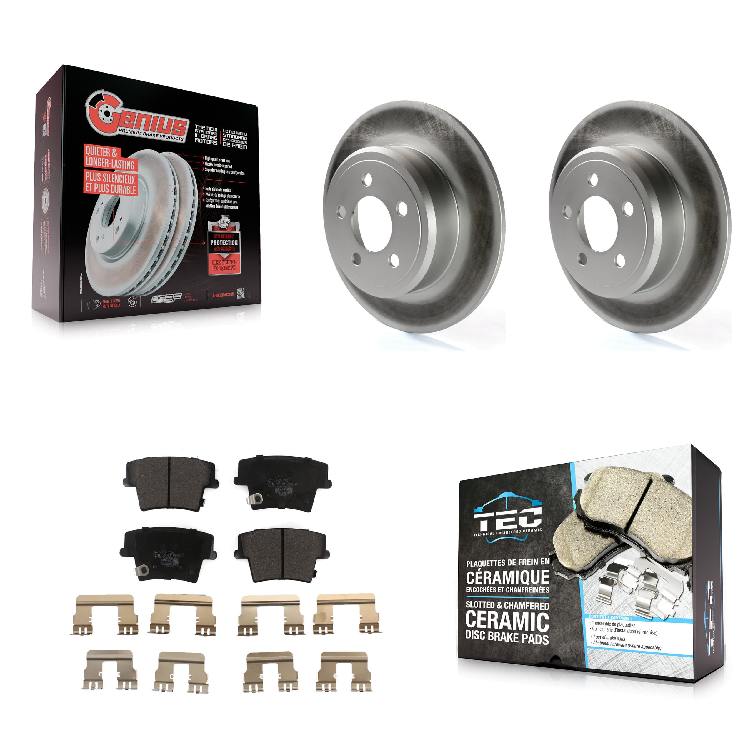 Transit Auto - KGT-101399 - Rear Disc Brake Kits image 1