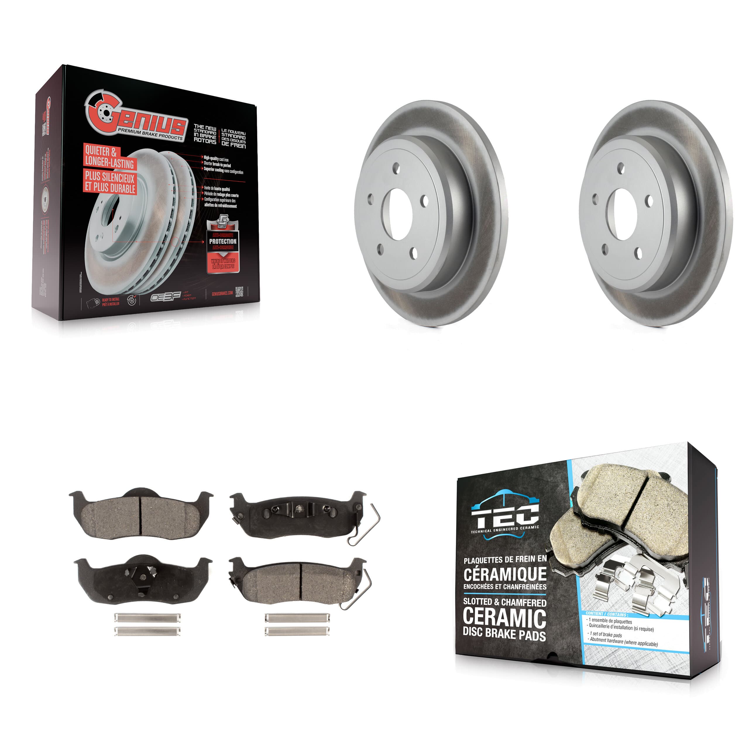 Transit Auto - KGT-101401 - Rear Disc Brake Kits image 1