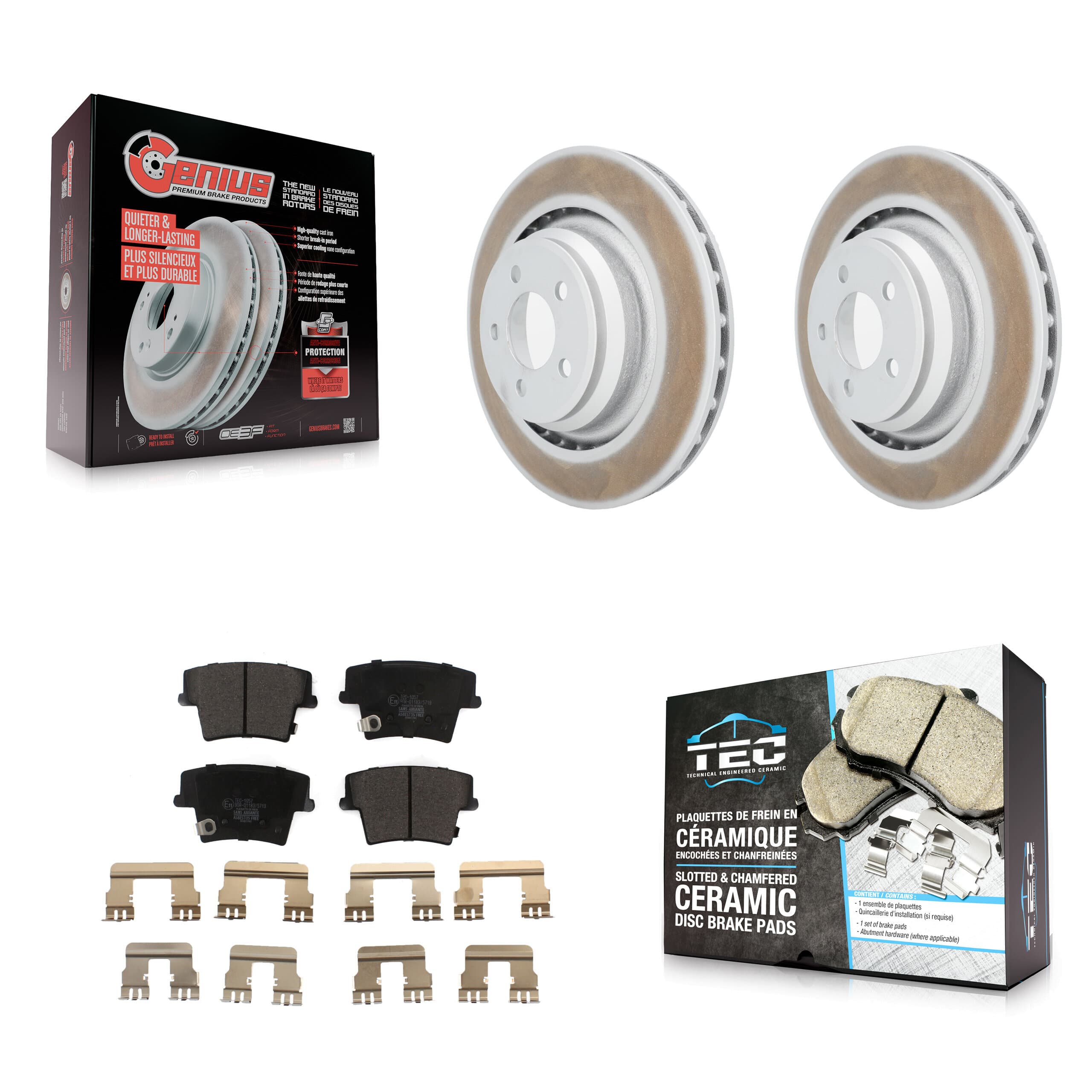 Transit Auto - KGT-101403 - Rear Disc Brake Kits image 1