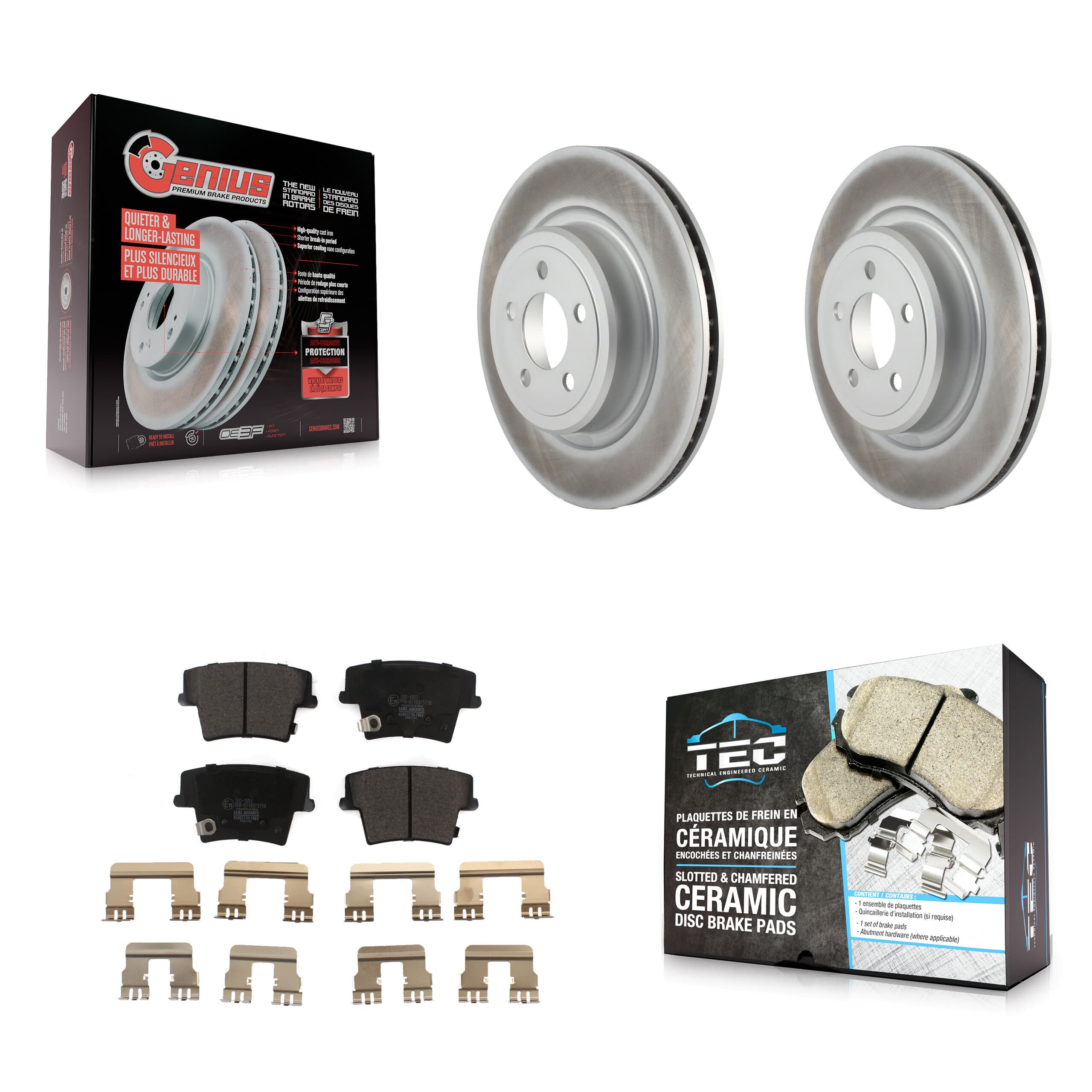 Transit Auto - KGT-101404 - Rear Disc Brake Kits image 1