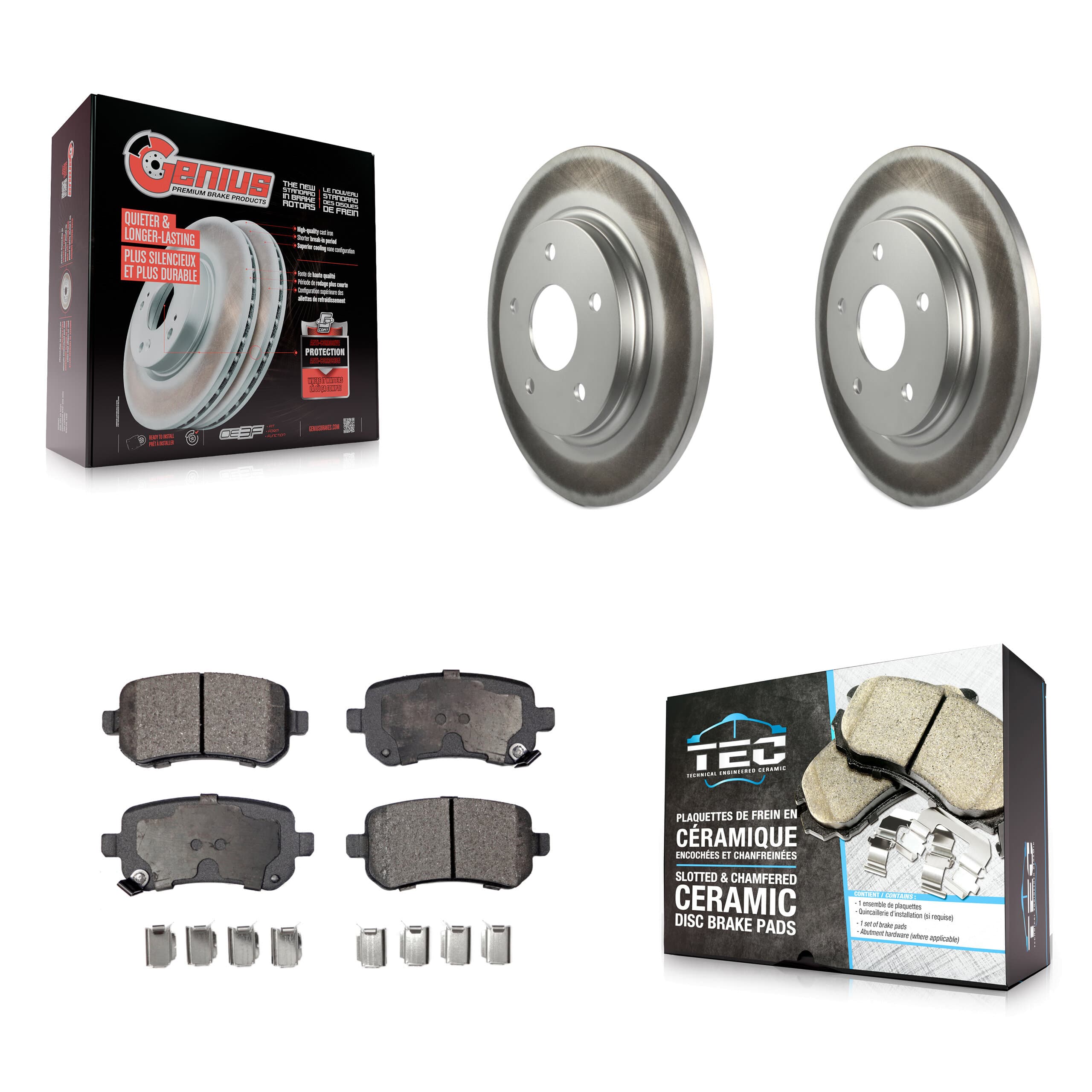 Transit Auto - KGT-101414 - Rear Disc Brake Kits image 1