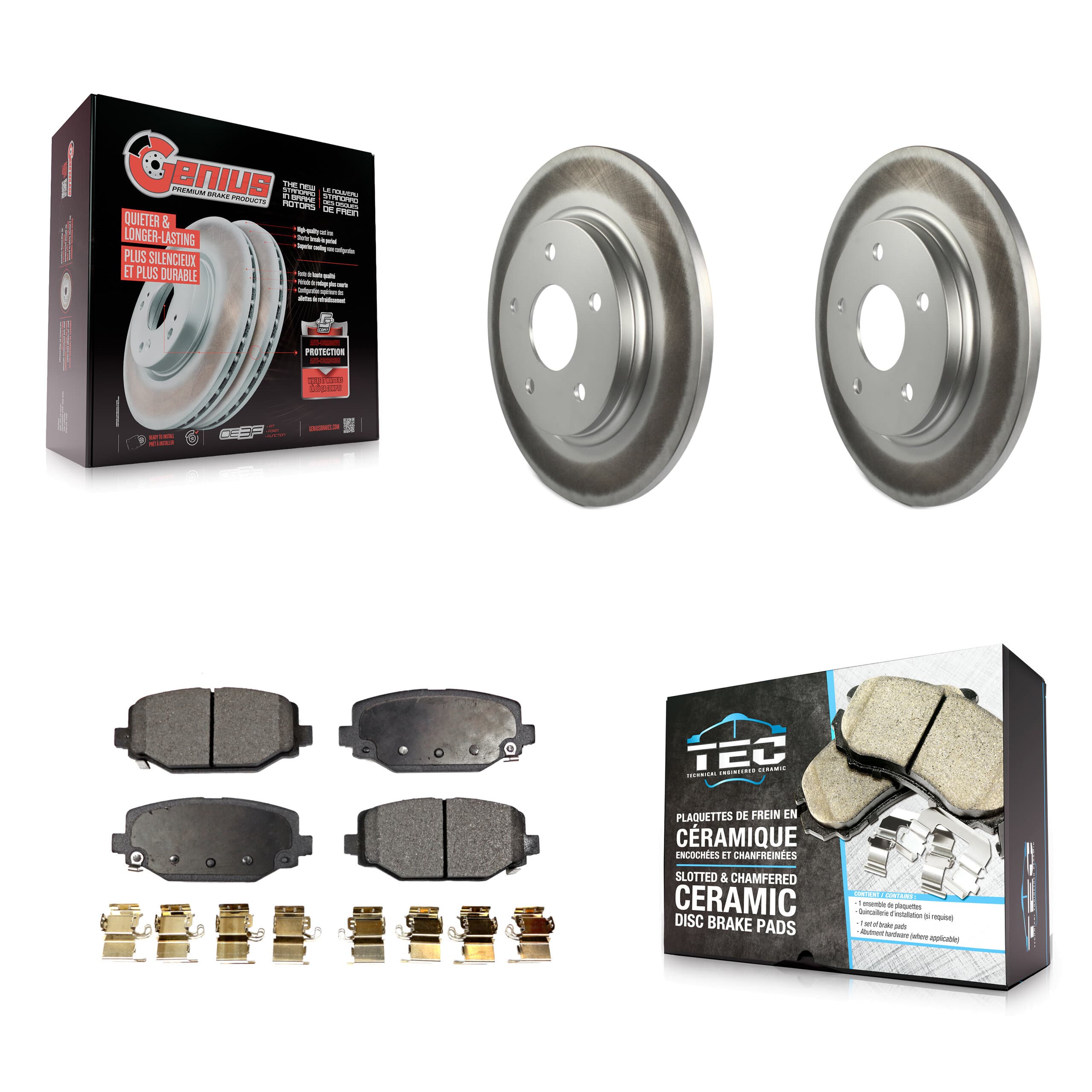 Transit Auto - KGT-101415 - Rear Disc Brake Kits image 1