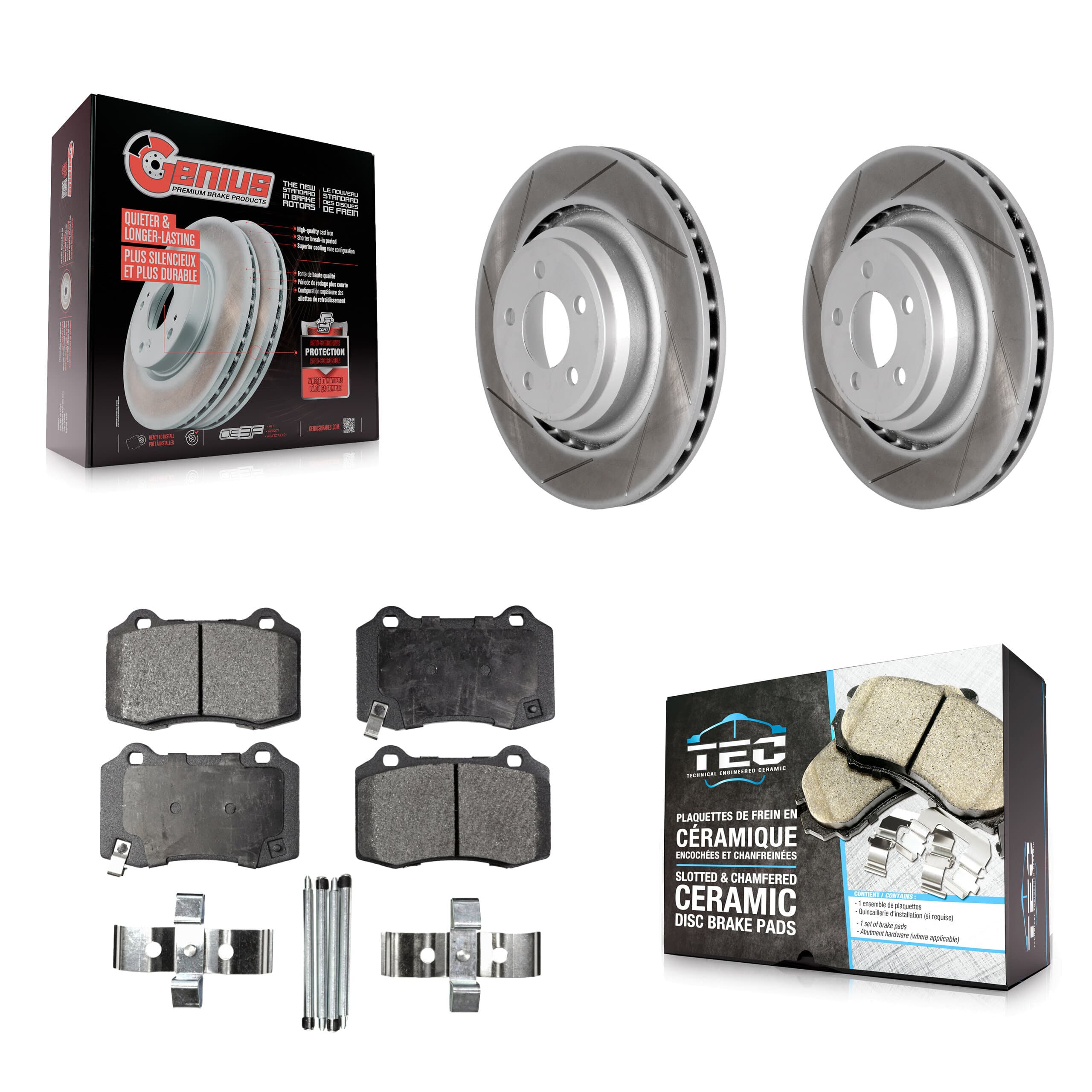 Transit Auto - KGT-101417 - Rear Disc Brake Kits image 1