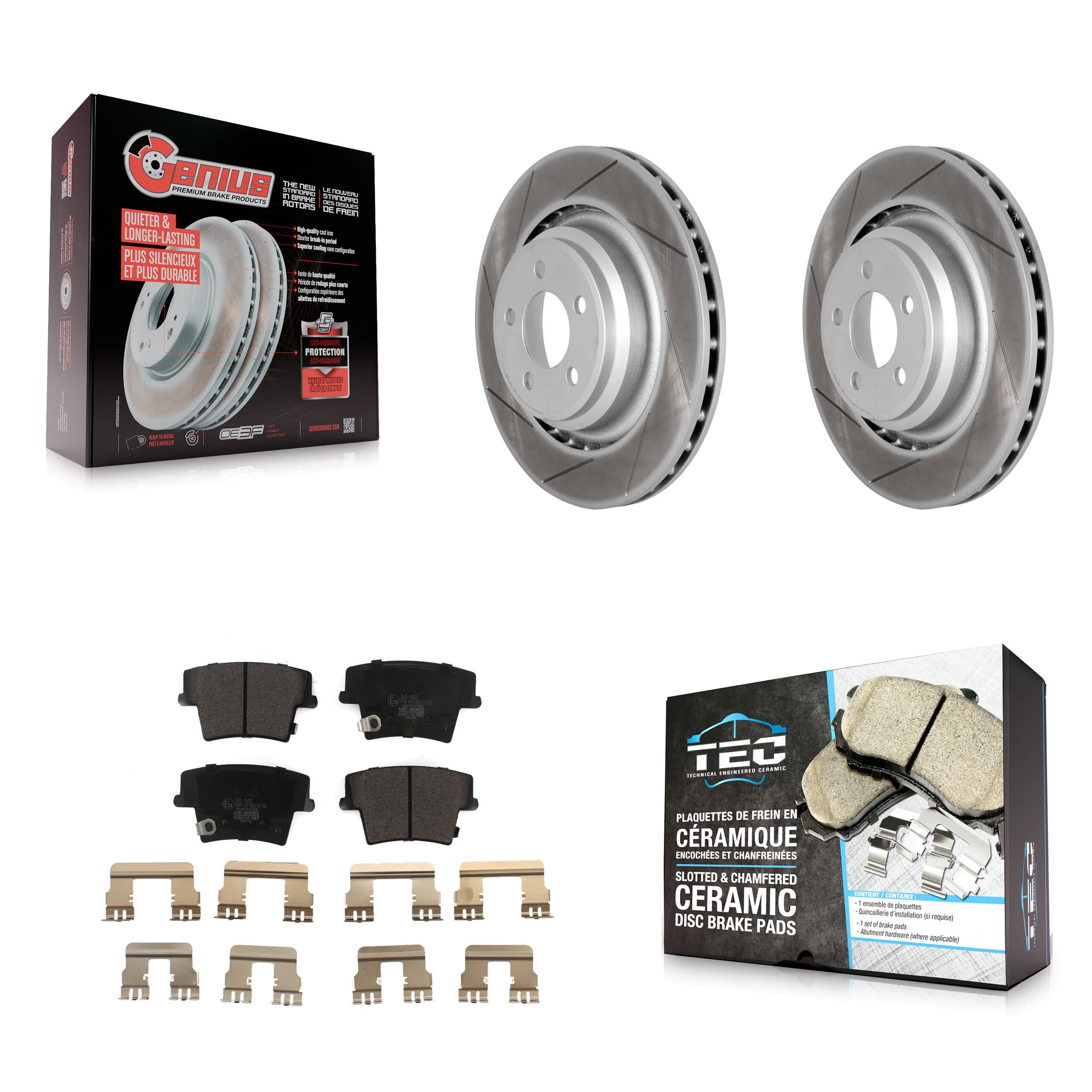 Transit Auto - KGT-101418 - Rear Disc Brake Kits image 1