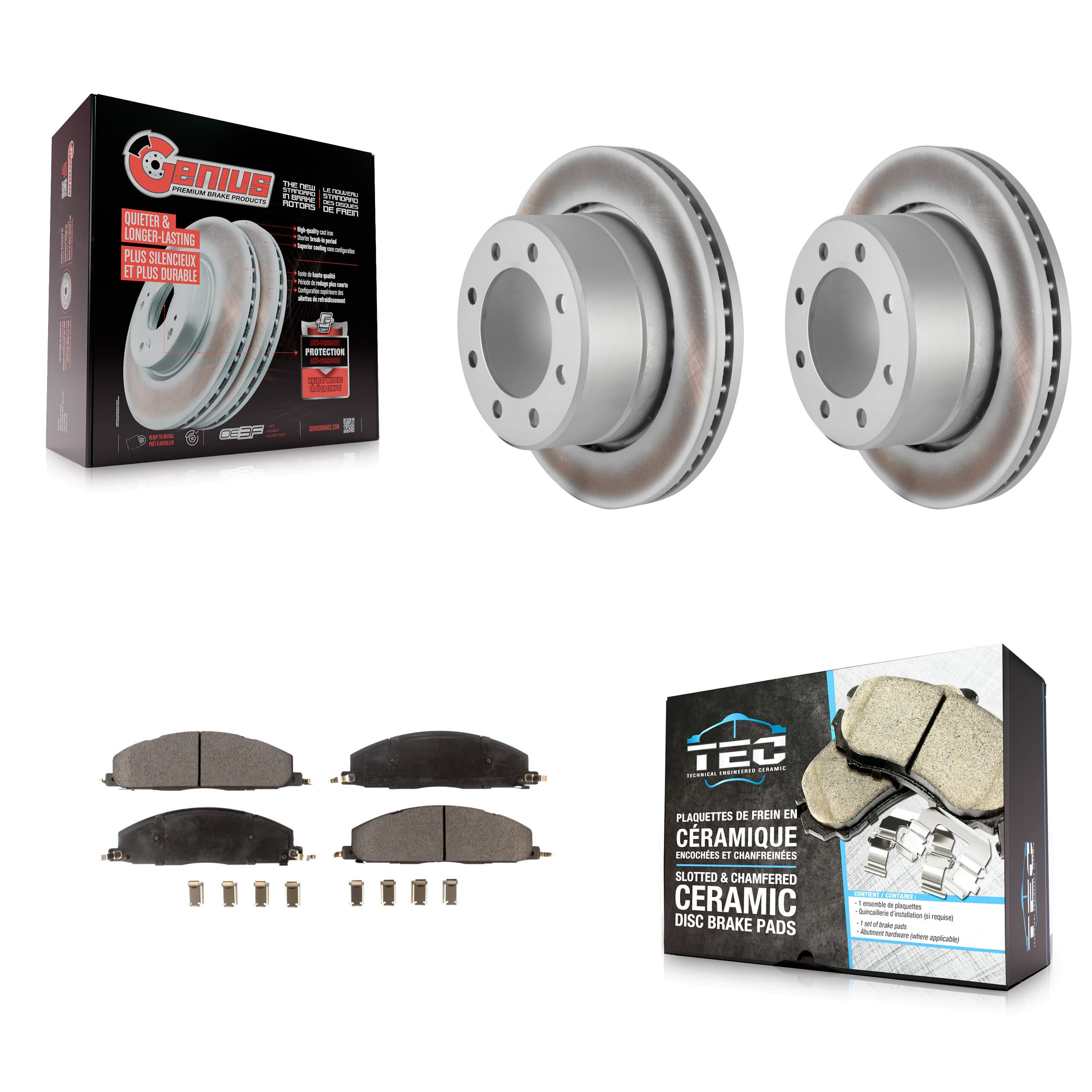 Transit Auto - KGT-101419 - Rear Disc Brake Kits image 1