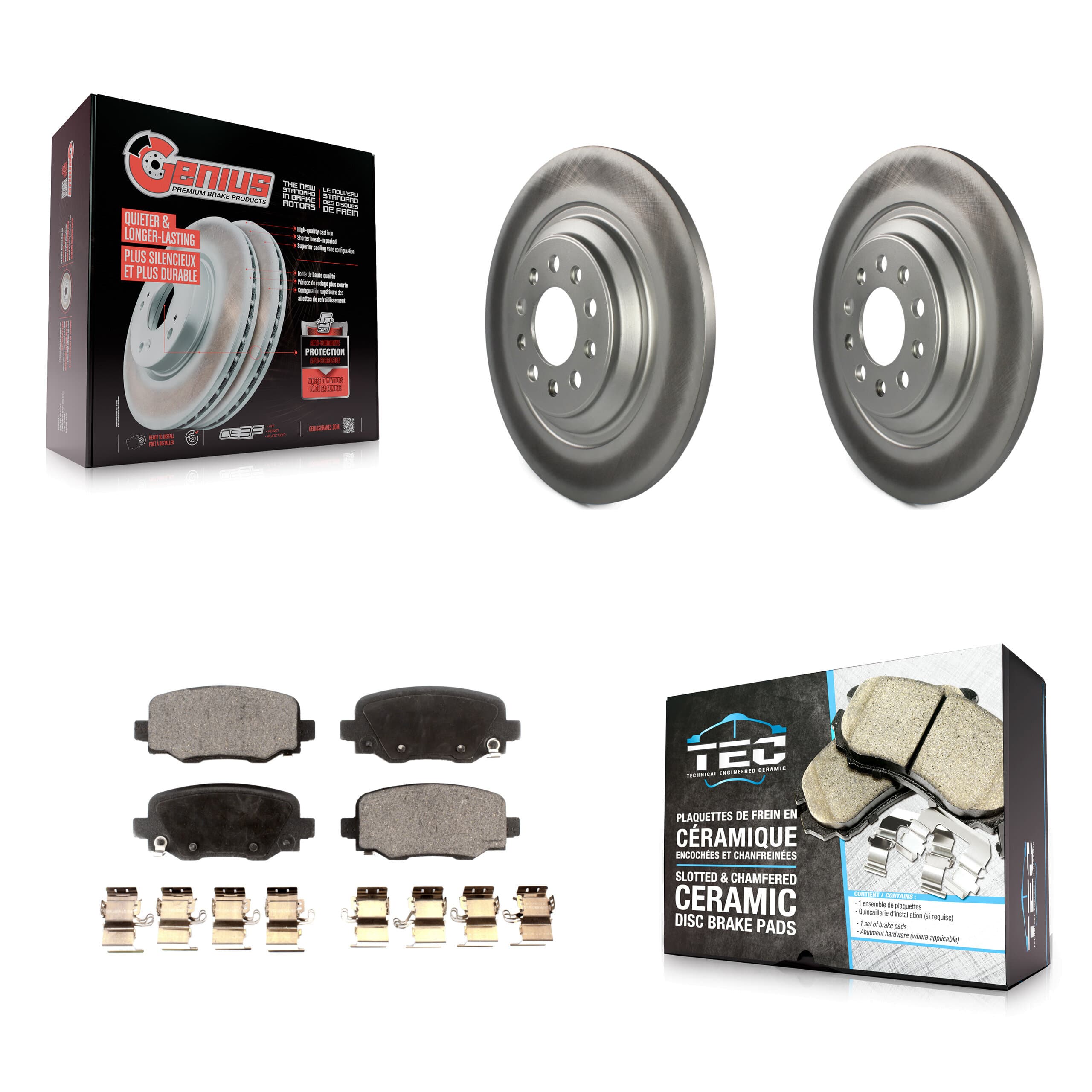 Transit Auto - KGT-101425 - Rear Disc Brake Kits image 1