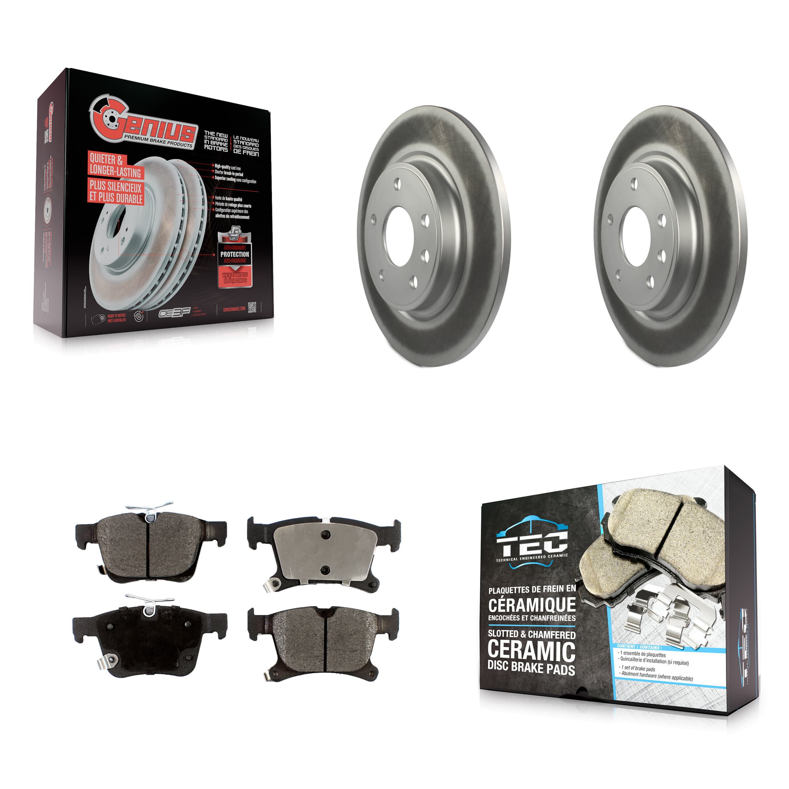 Transit Auto - KGT-101426 - Rear Disc Brake Kits image 1