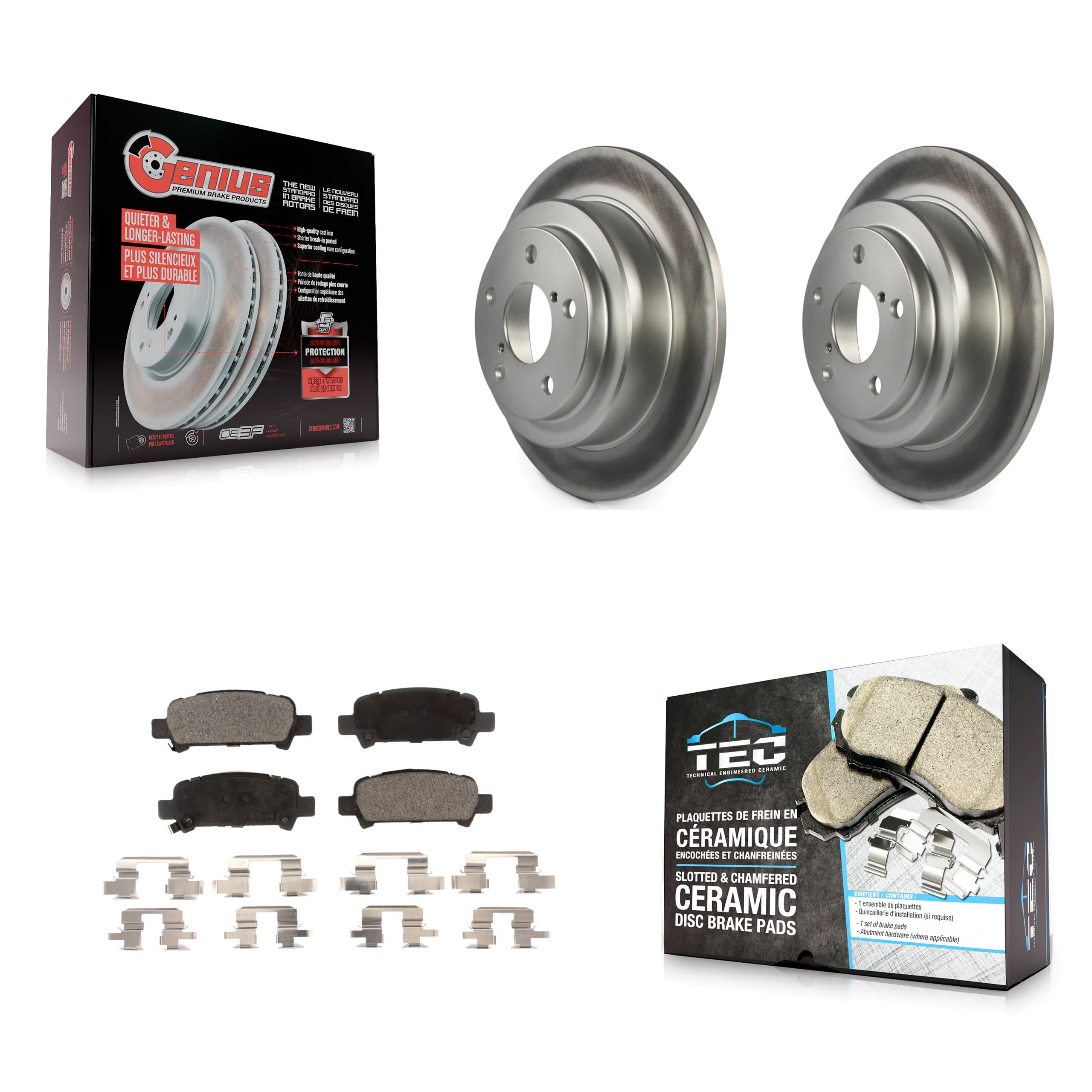 Transit Auto - KGT-101429 - Rear Disc Brake Kits image 1