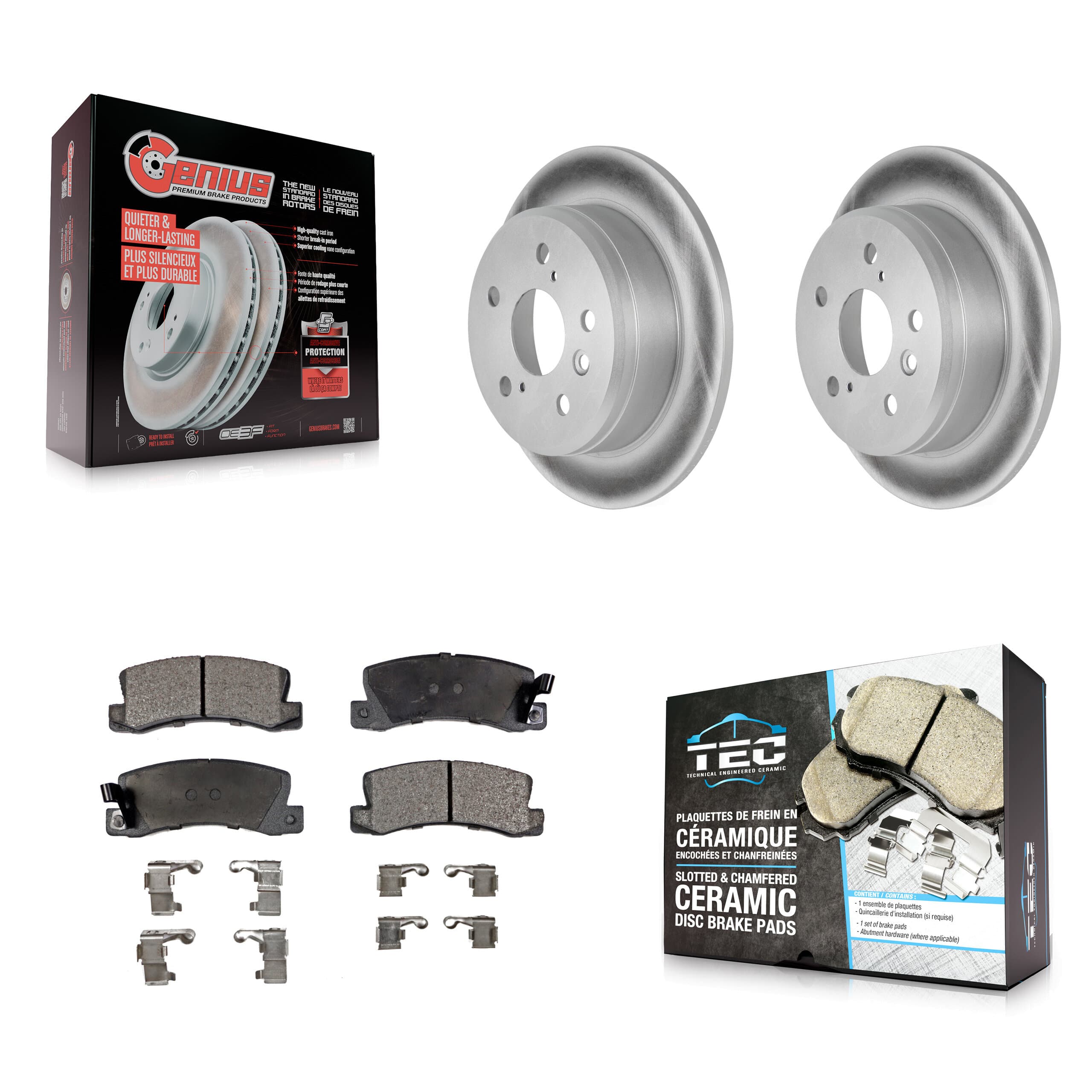 Transit Auto - KGT-101430 - Rear Disc Brake Kits image 1