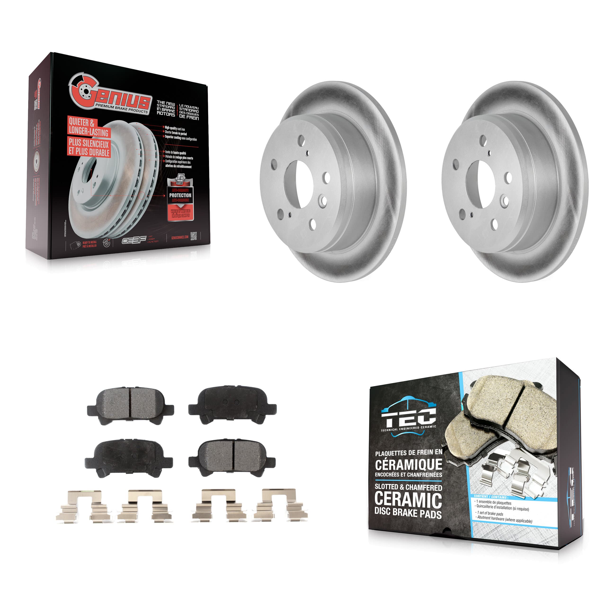 Transit Auto - KGT-101431 - Rear Disc Brake Kits image 1
