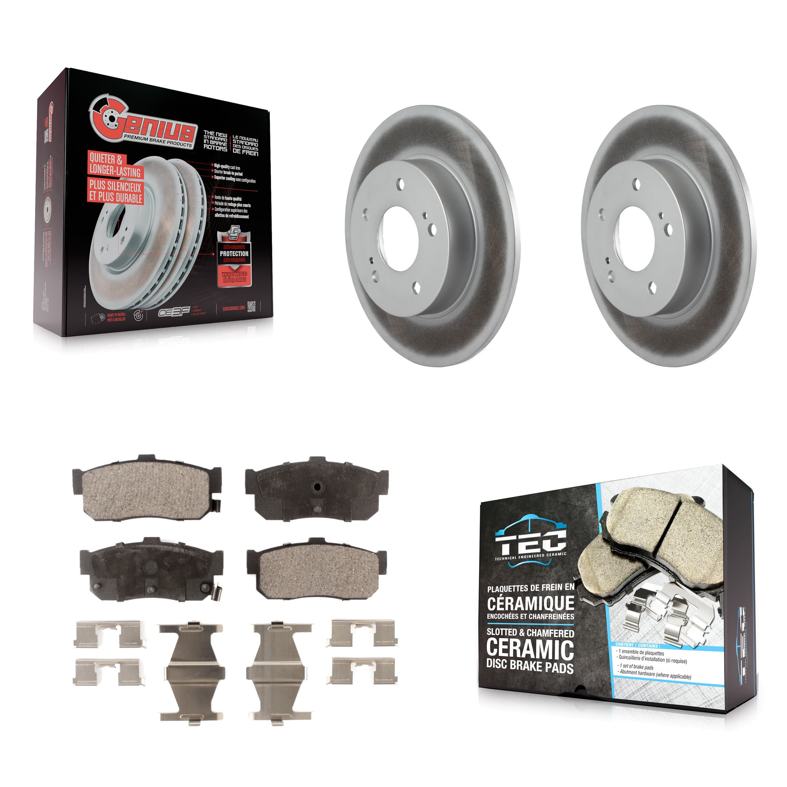 Transit Auto - KGT-101440 - Rear Disc Brake Kits image 1