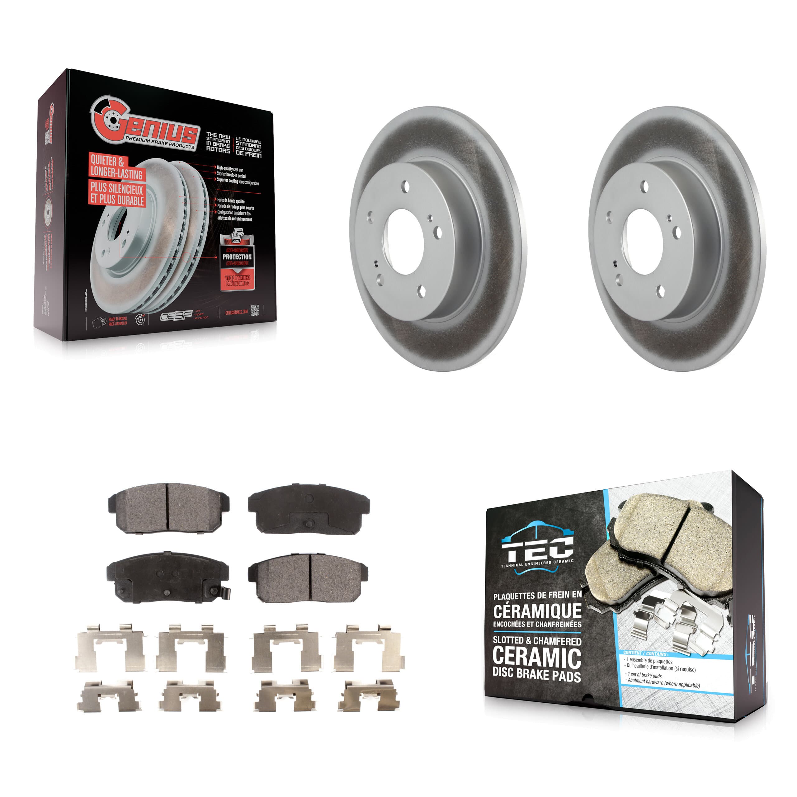 Transit Auto - KGT-101441 - Rear Disc Brake Kits image 1