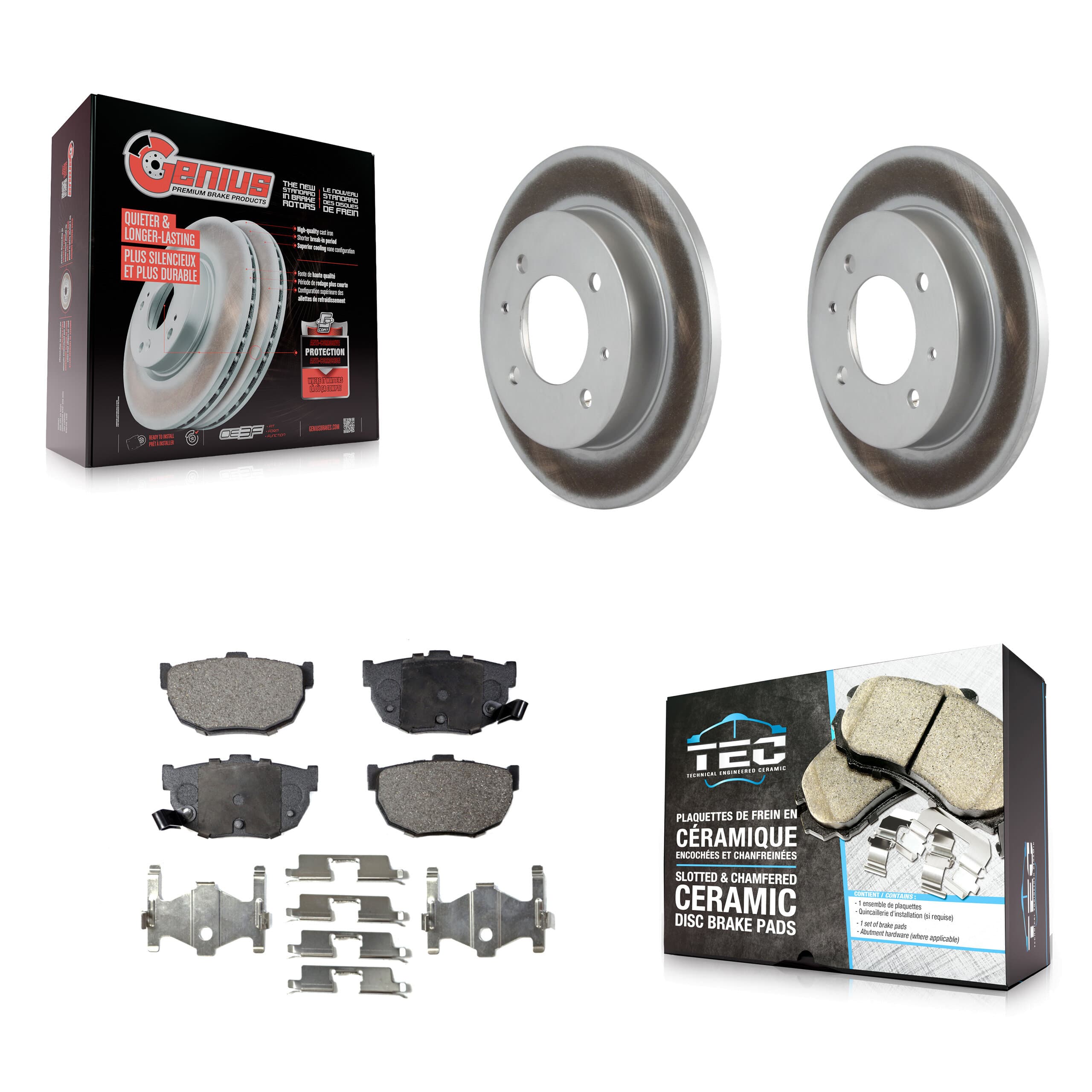 Transit Auto - KGT-101443 - Rear Disc Brake Kits image 1
