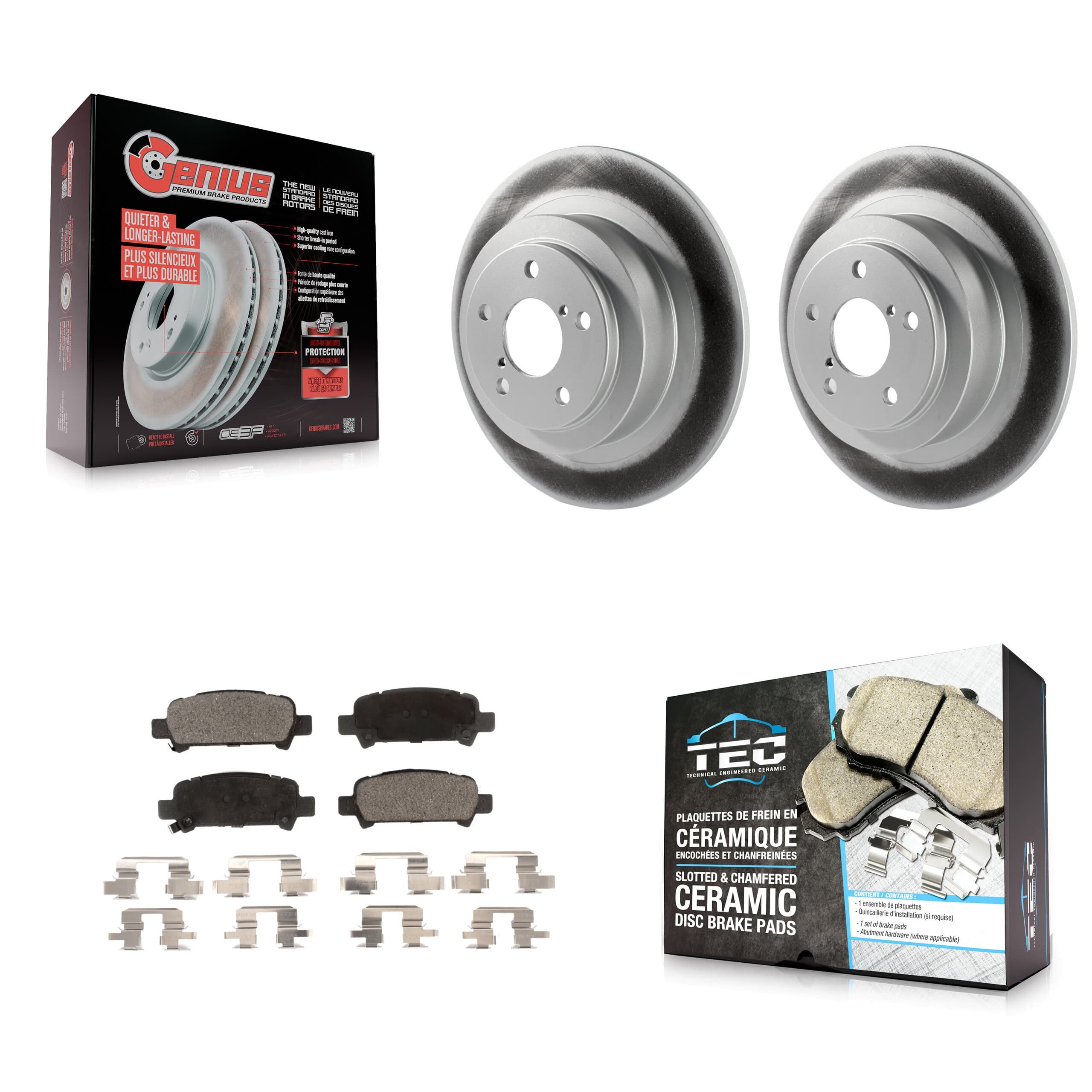 Transit Auto - KGT-101458 - Rear Disc Brake Kits image 1