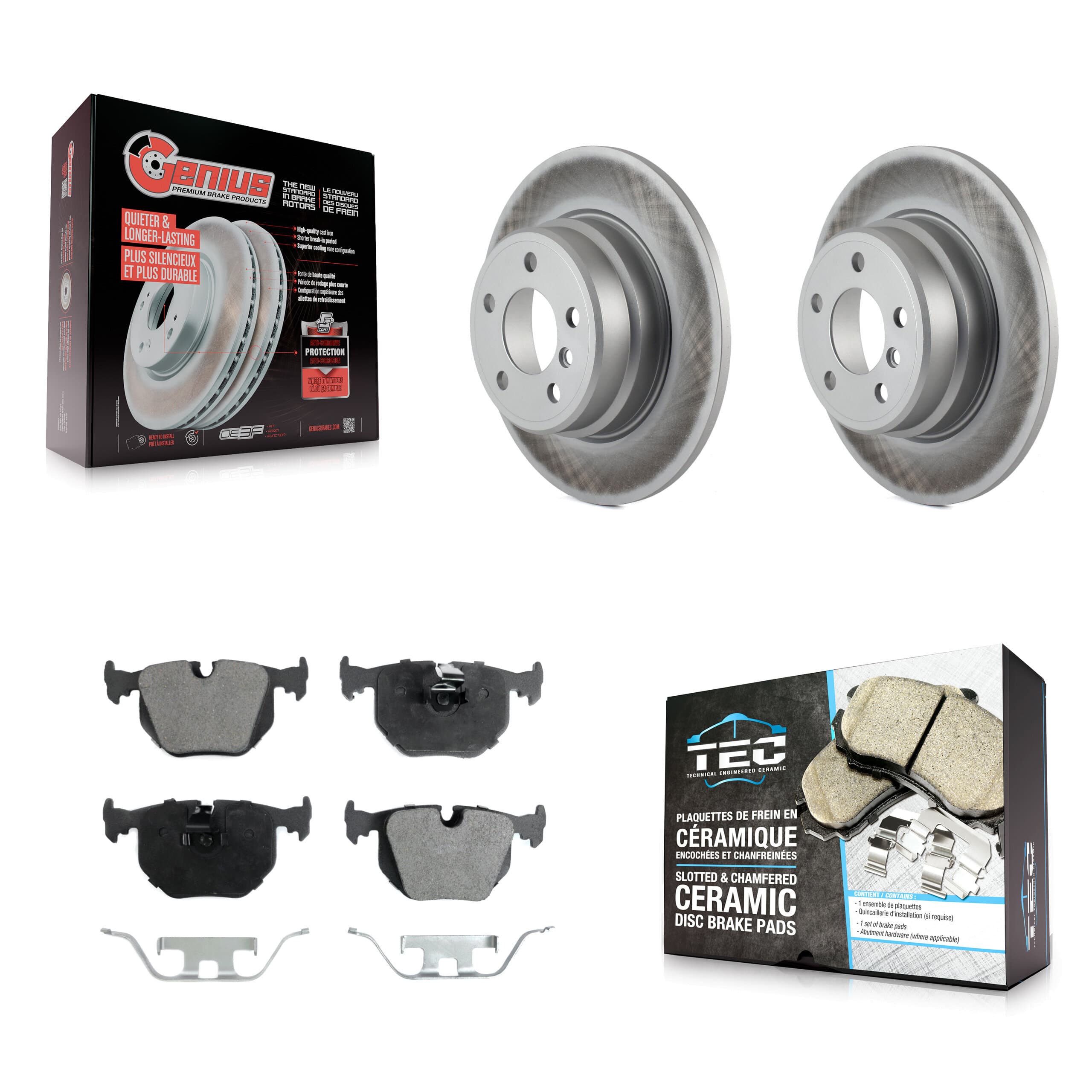 Transit Auto - KGT-101460 - Rear Disc Brake Kits image 1