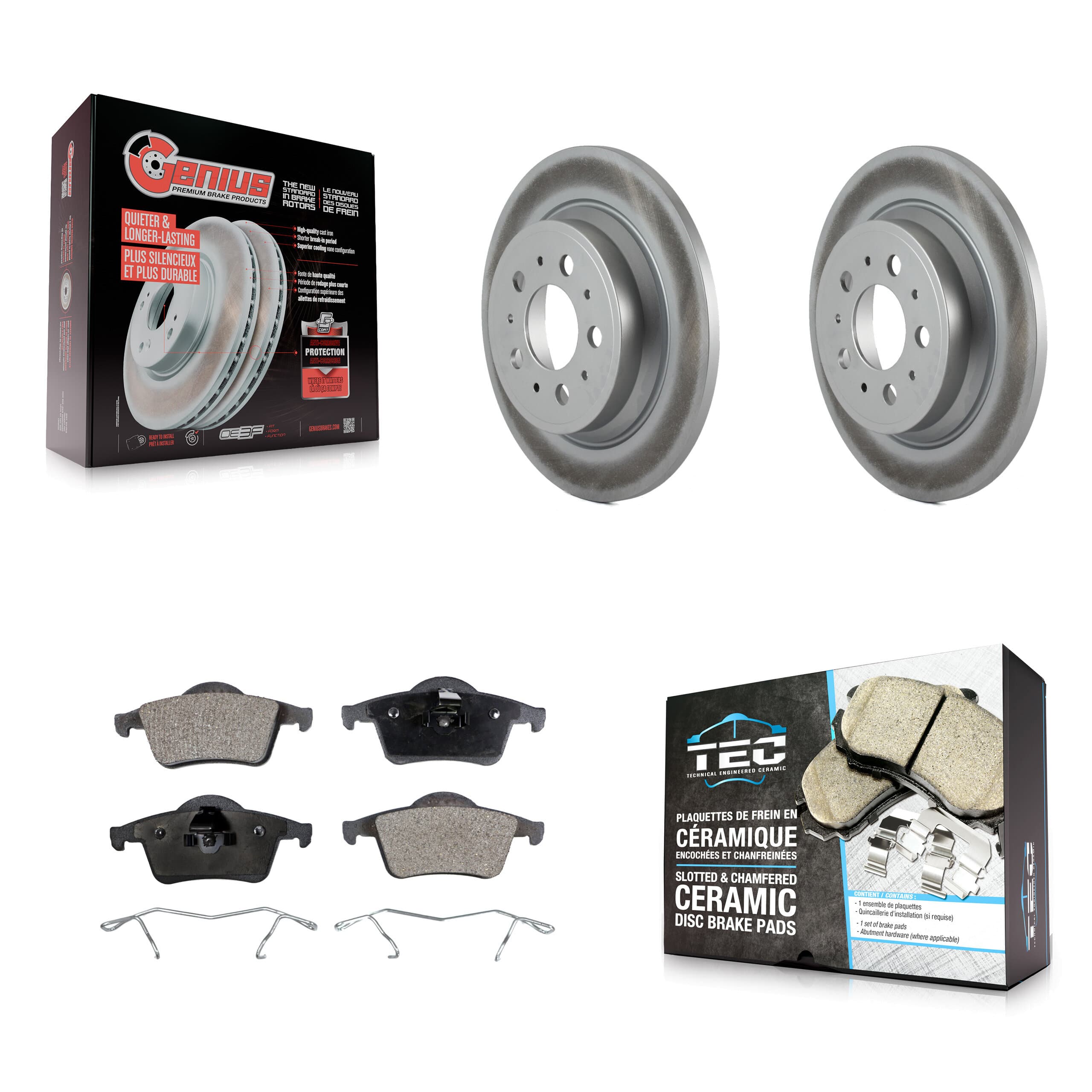 Transit Auto - KGT-101462 - Rear Disc Brake Kits image 1