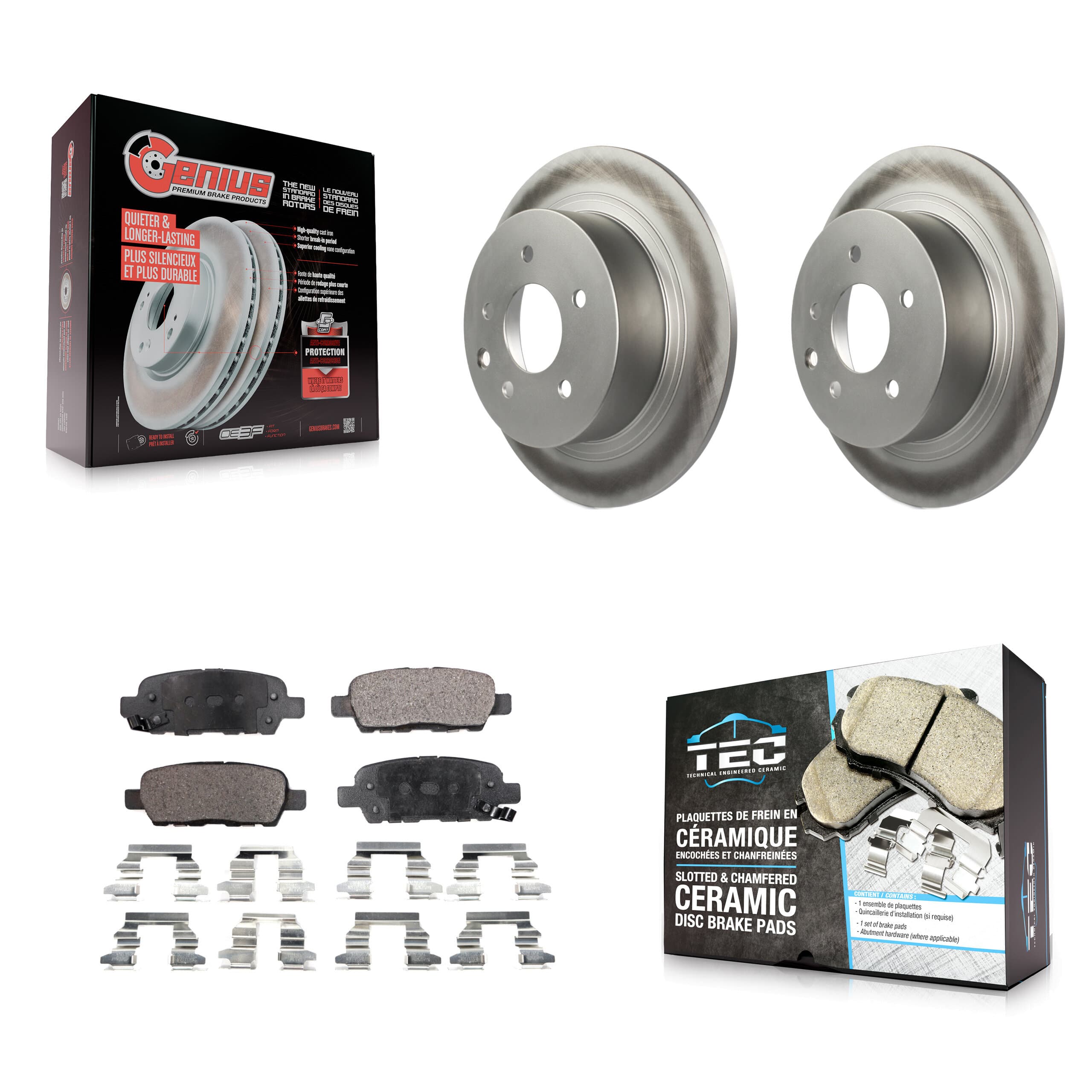 Transit Auto - KGT-101464 - Rear Disc Brake Kits image 1