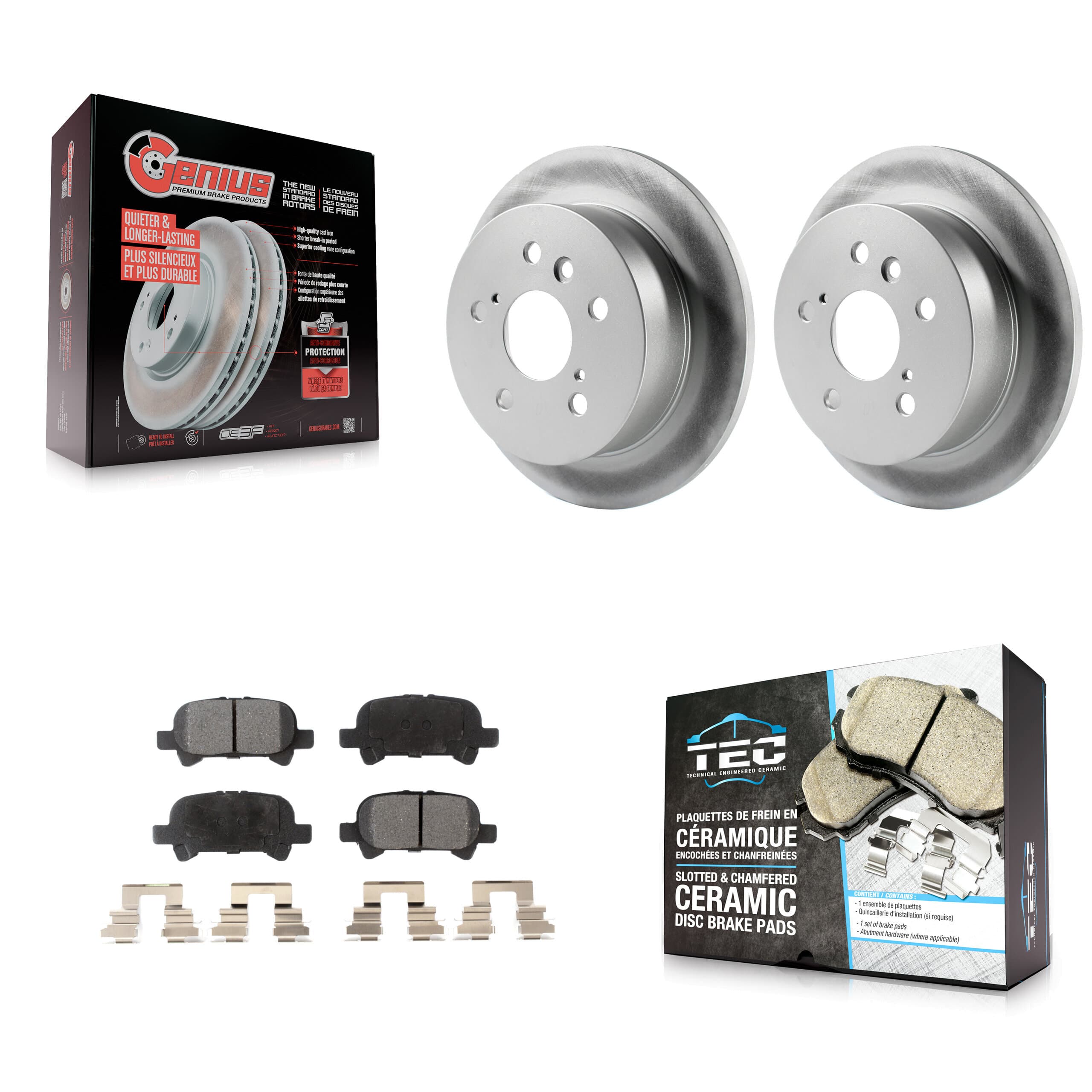 Transit Auto - KGT-101466 - Rear Disc Brake Kits image 1