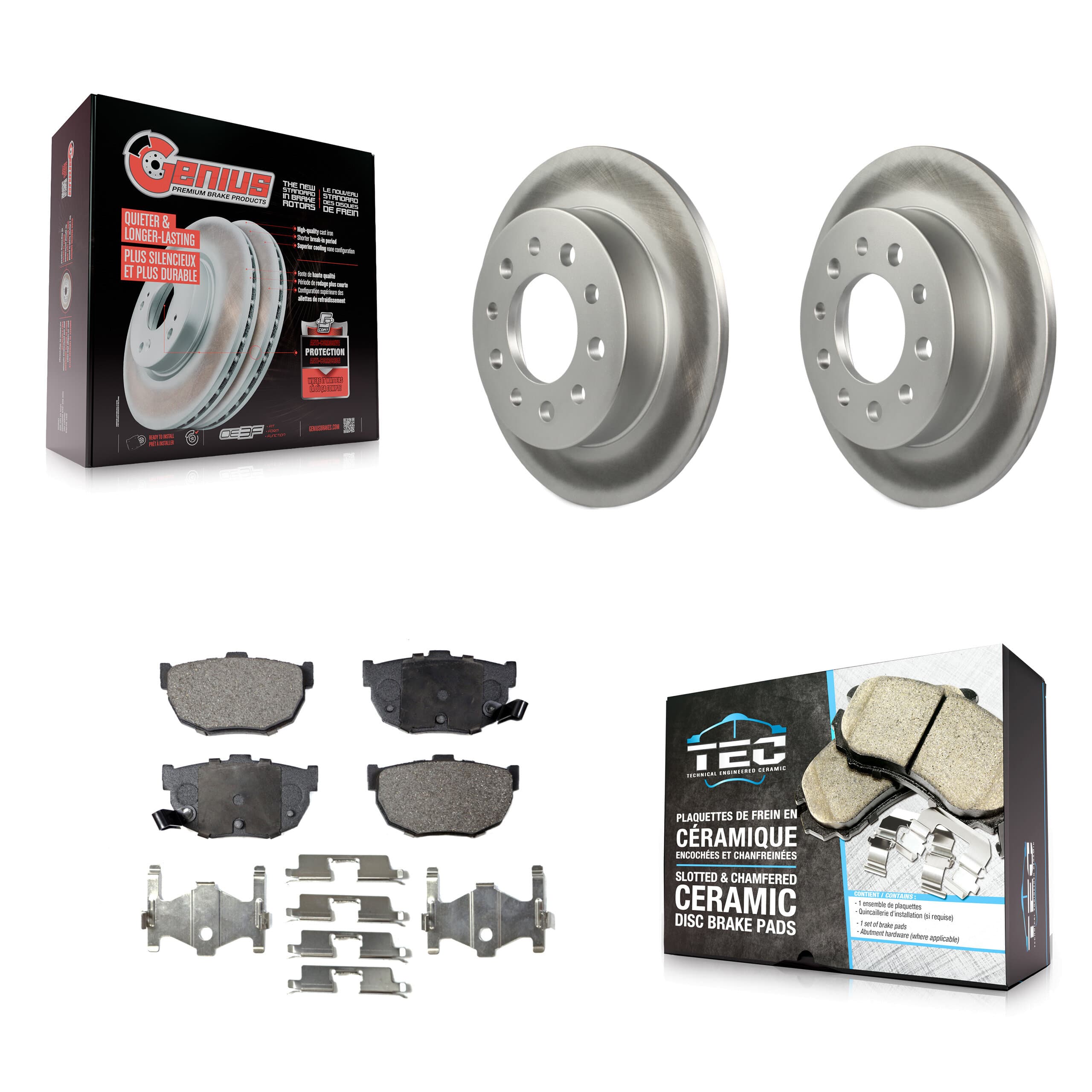 Transit Auto - KGT-101468 - Rear Disc Brake Kits image 1