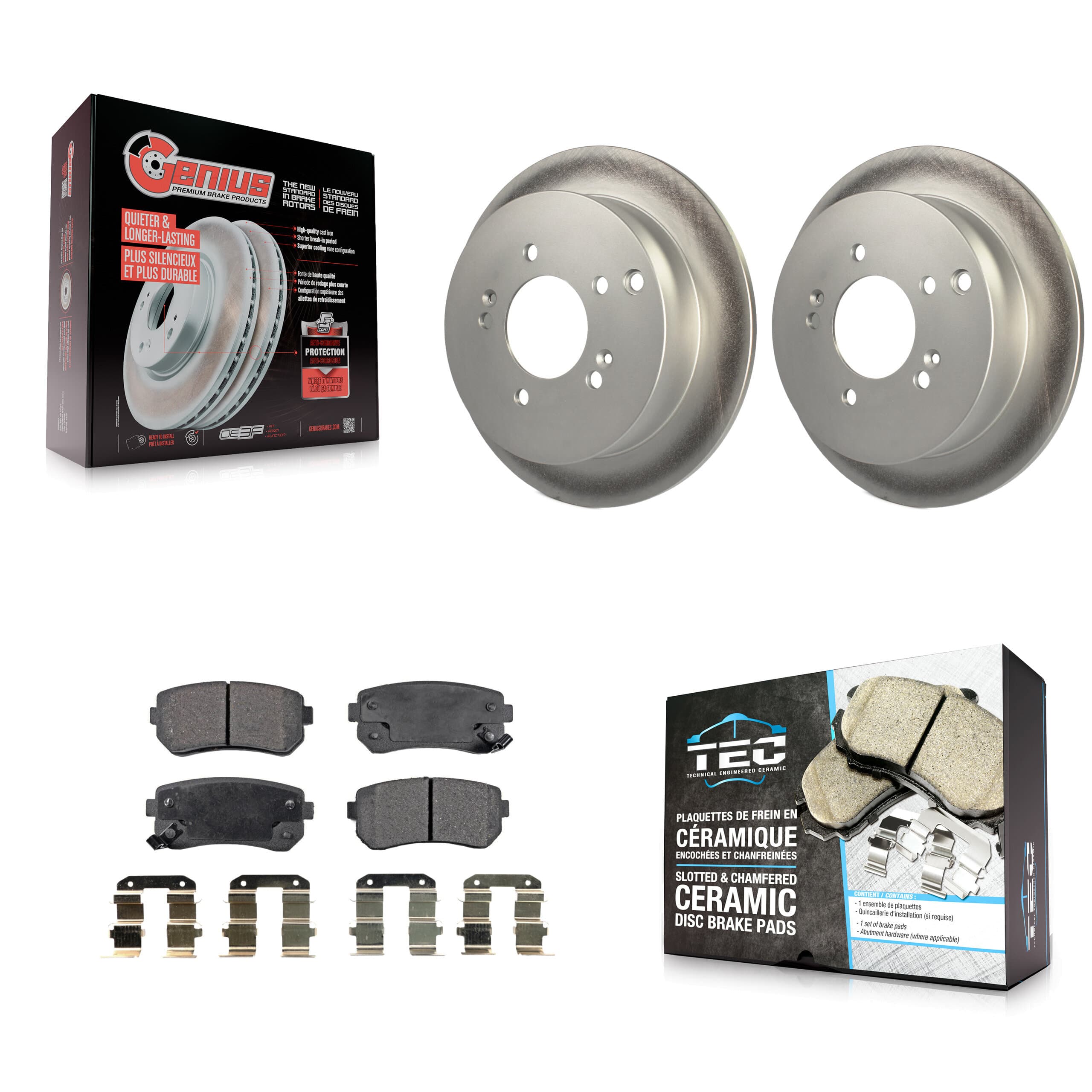 Transit Auto - KGT-101469 - Rear Disc Brake Kits image 1