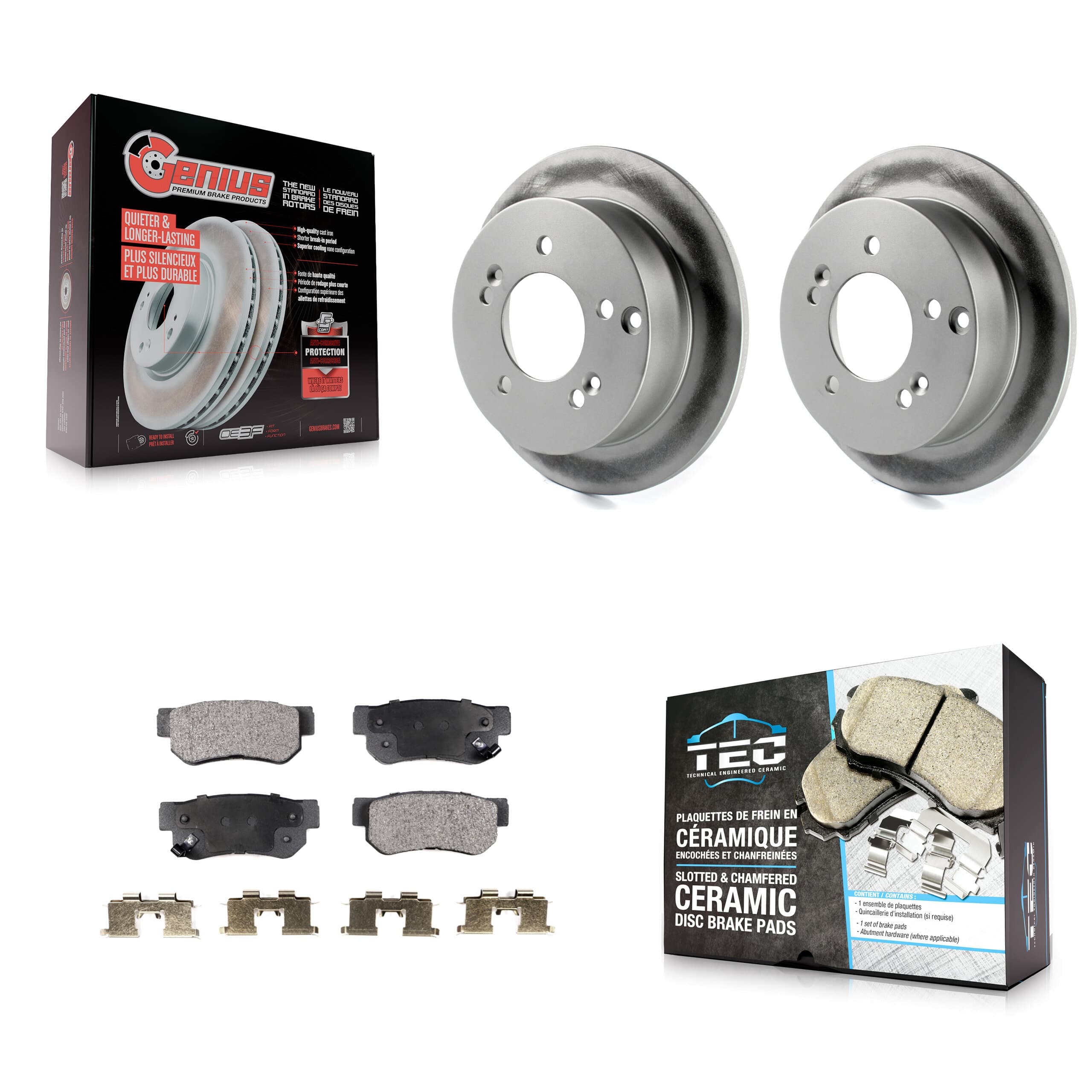 Transit Auto - KGT-101473 - Rear Disc Brake Kits image 1