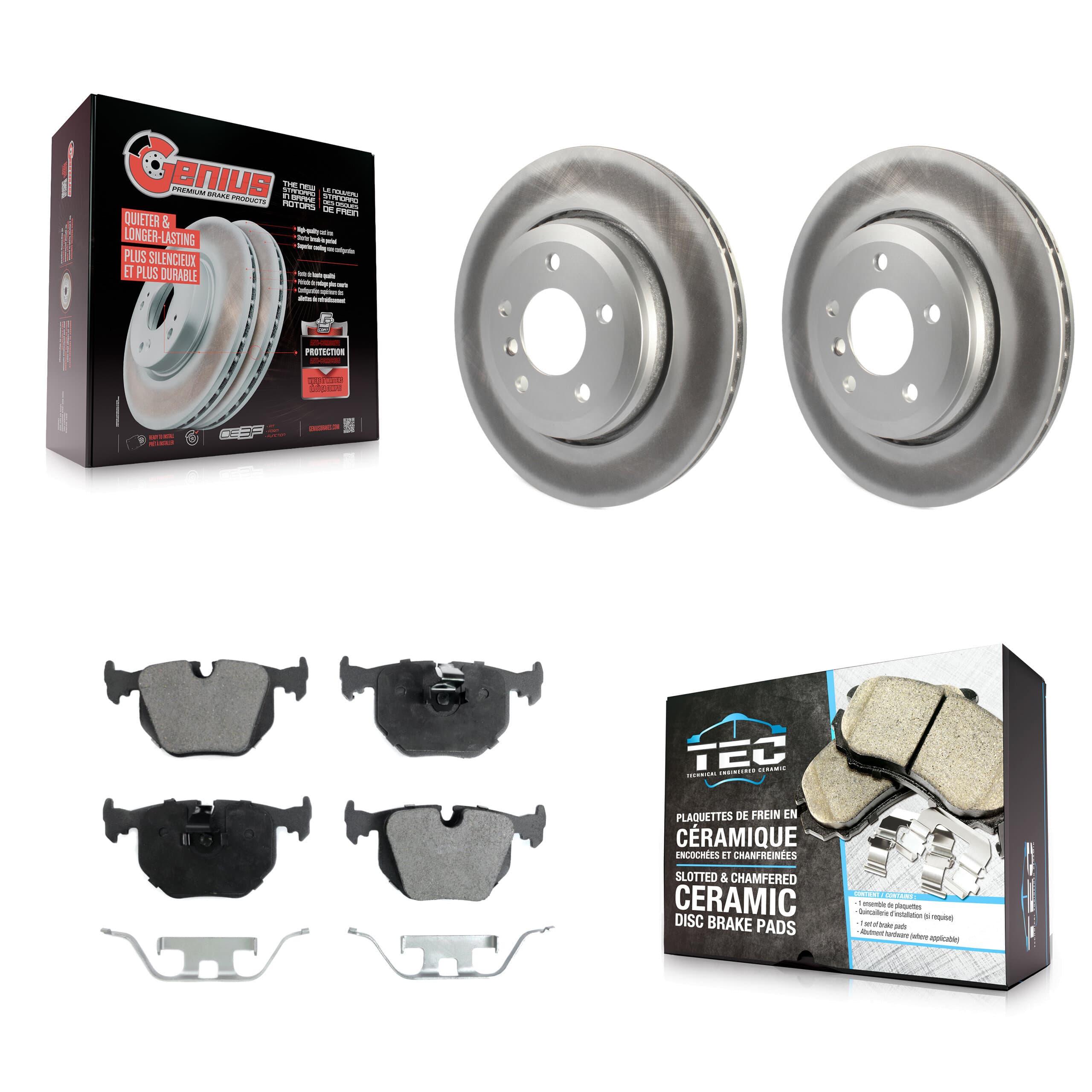 Transit Auto - KGT-101476 - Rear Disc Brake Kits image 1