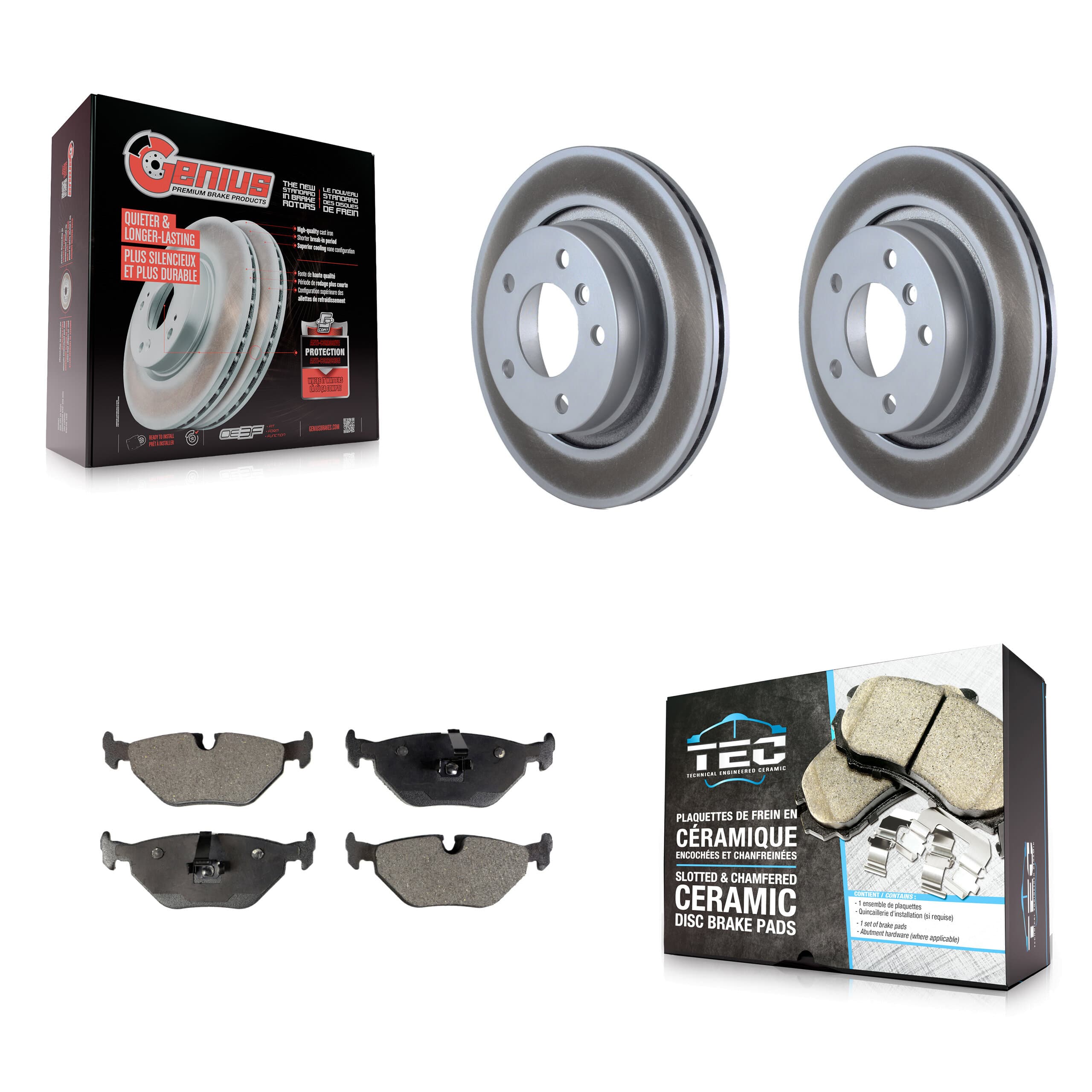 Transit Auto - KGT-101477 - Rear Disc Brake Kits image 1