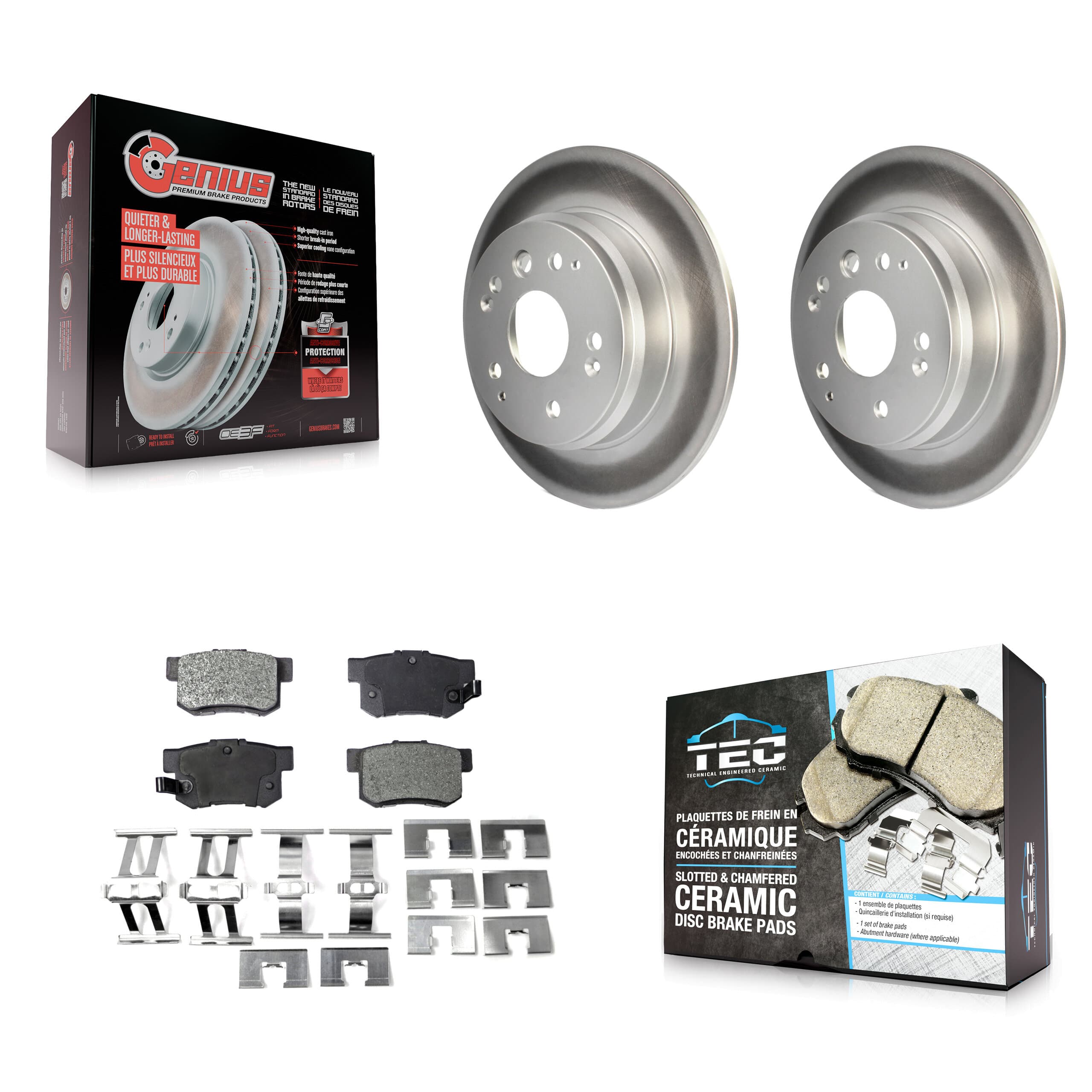 Transit Auto - KGT-101479 - Rear Disc Brake Kits image 1