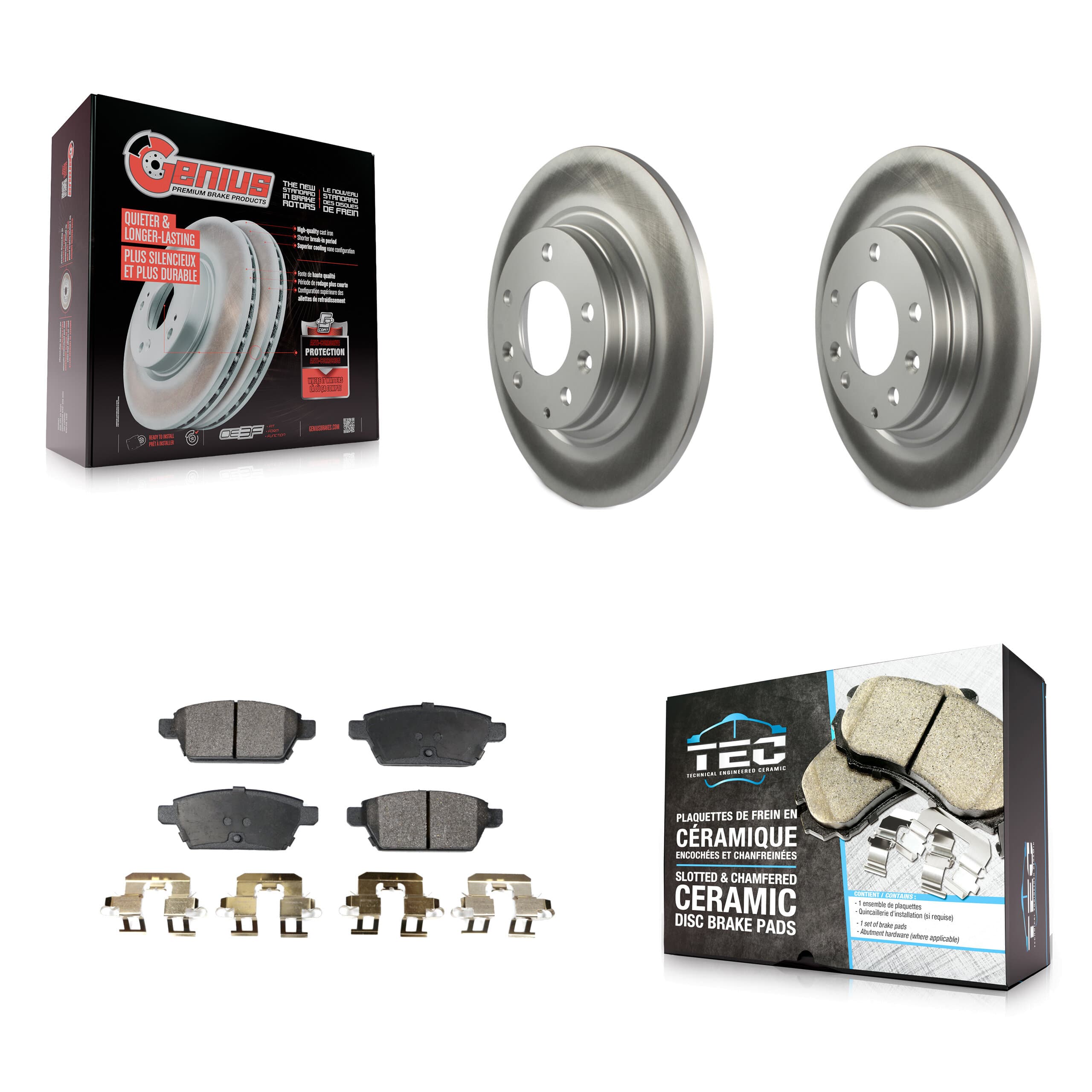 Transit Auto - KGT-101482 - Rear Disc Brake Kits image 1
