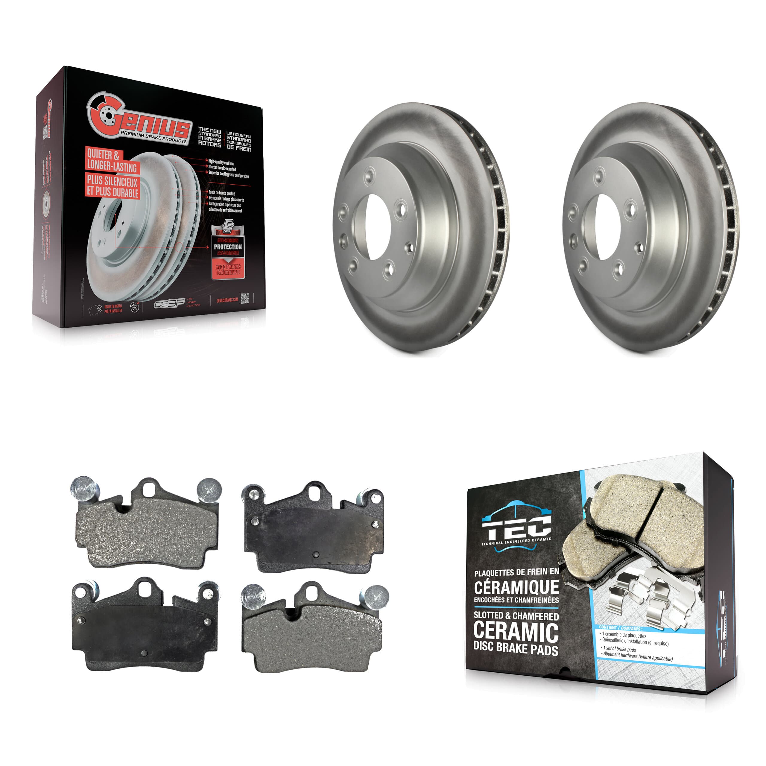 Transit Auto - KGT-101493 - Rear Disc Brake Kits image 1