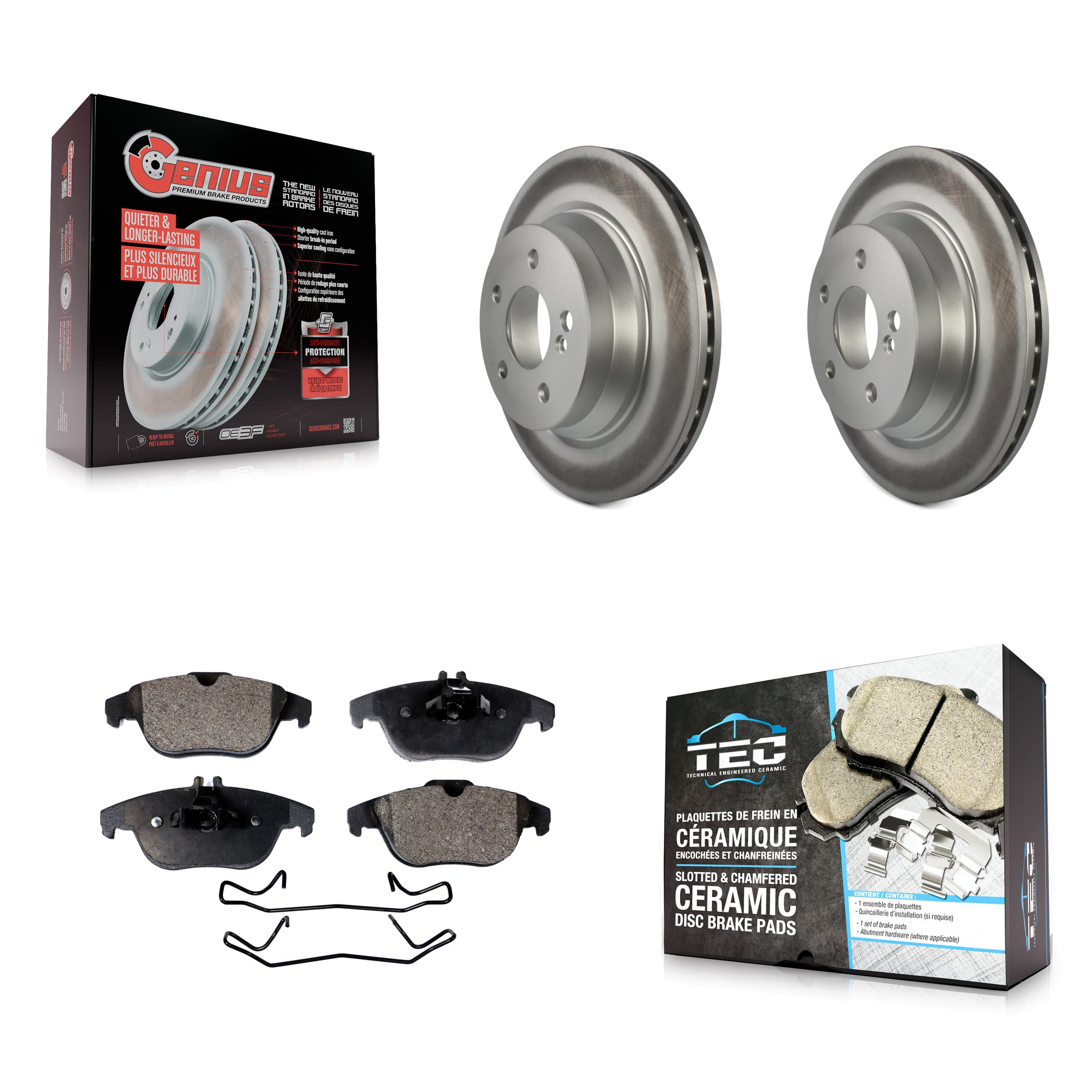 Transit Auto - KGT-101494 - Rear Disc Brake Kits image 1