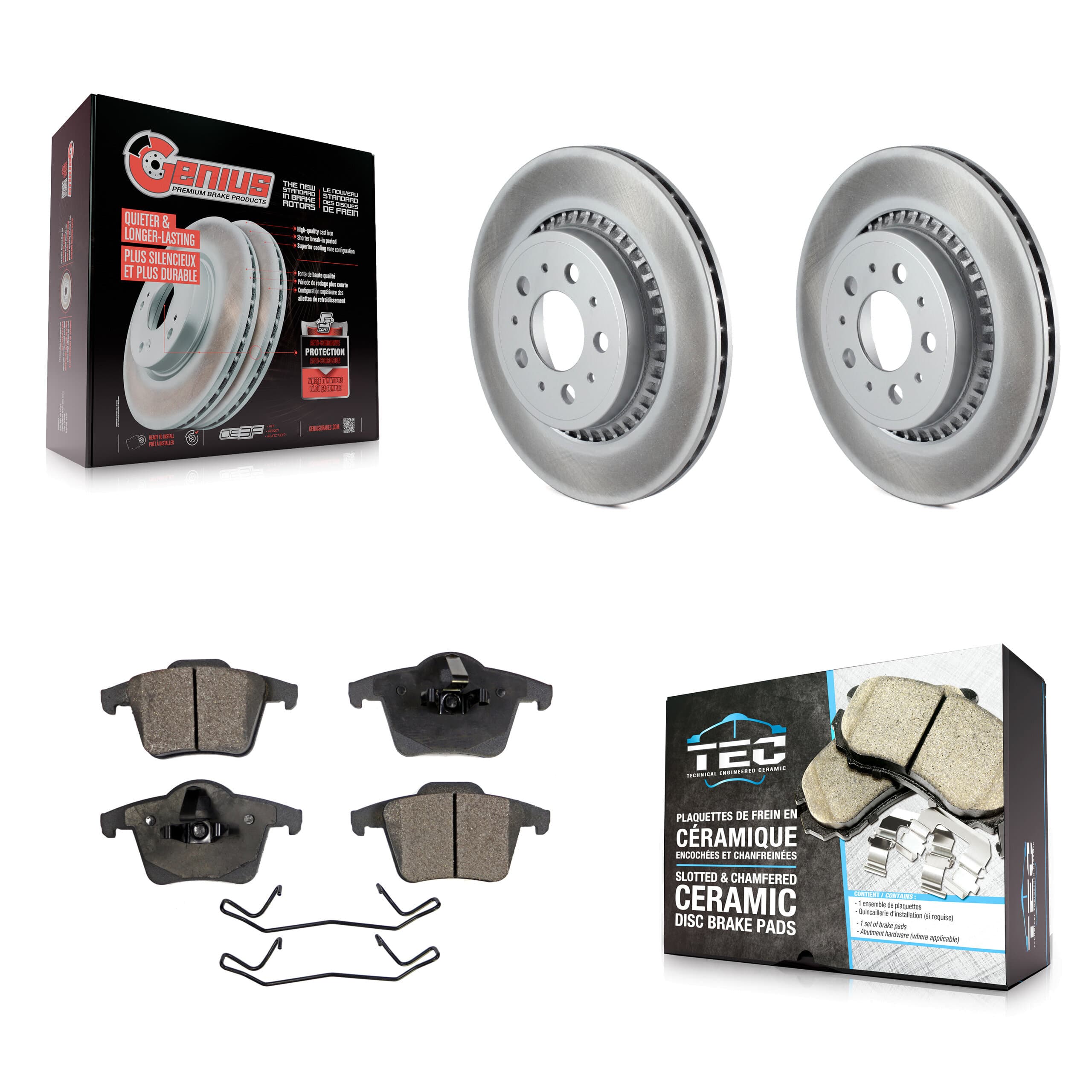 Transit Auto - KGT-101496 - Rear Disc Brake Kits image 1