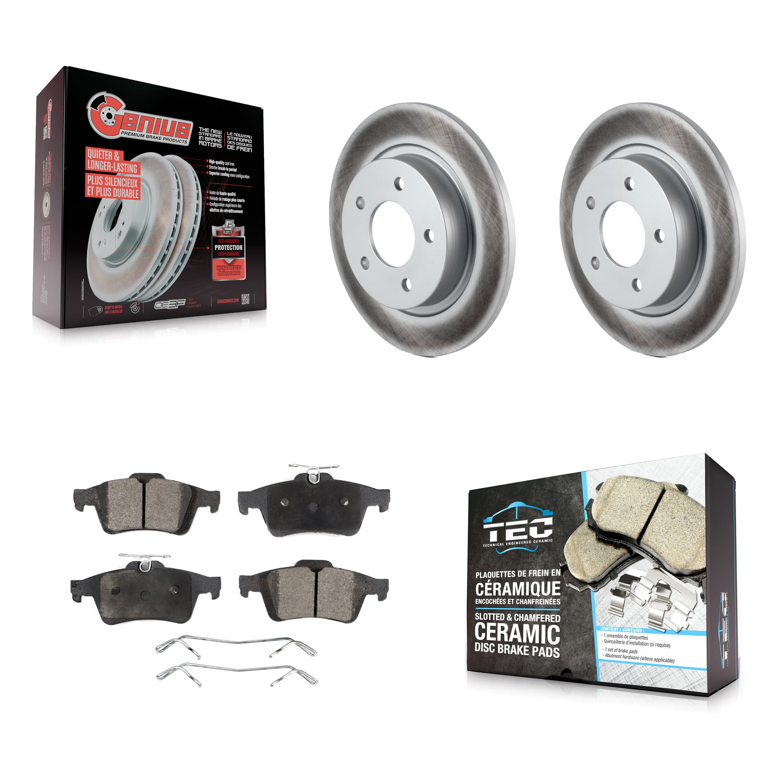 Transit Auto - KGT-101499 - Rear Disc Brake Kits image 1