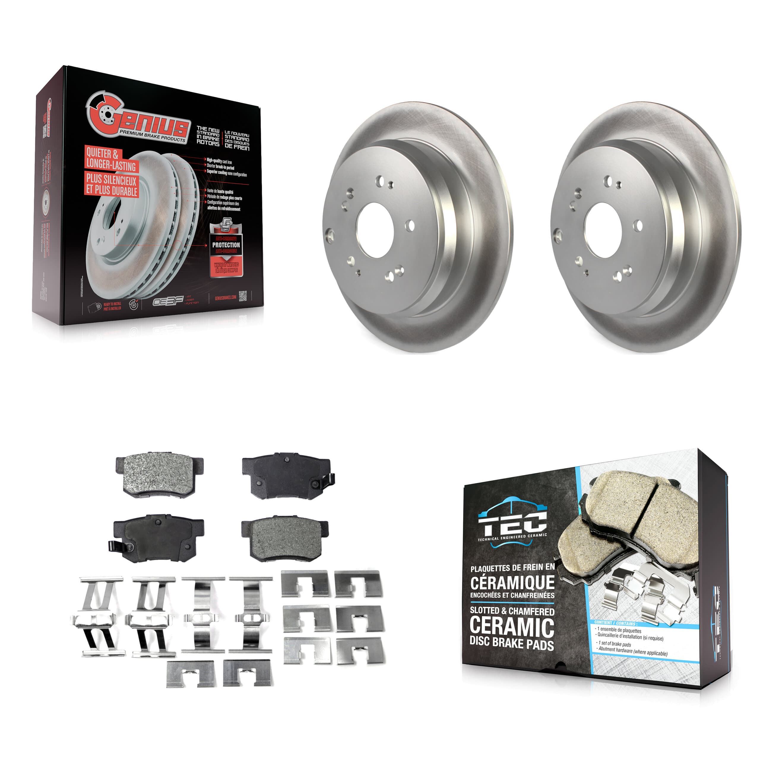 Transit Auto - KGT-101502 - Rear Disc Brake Kits image 1