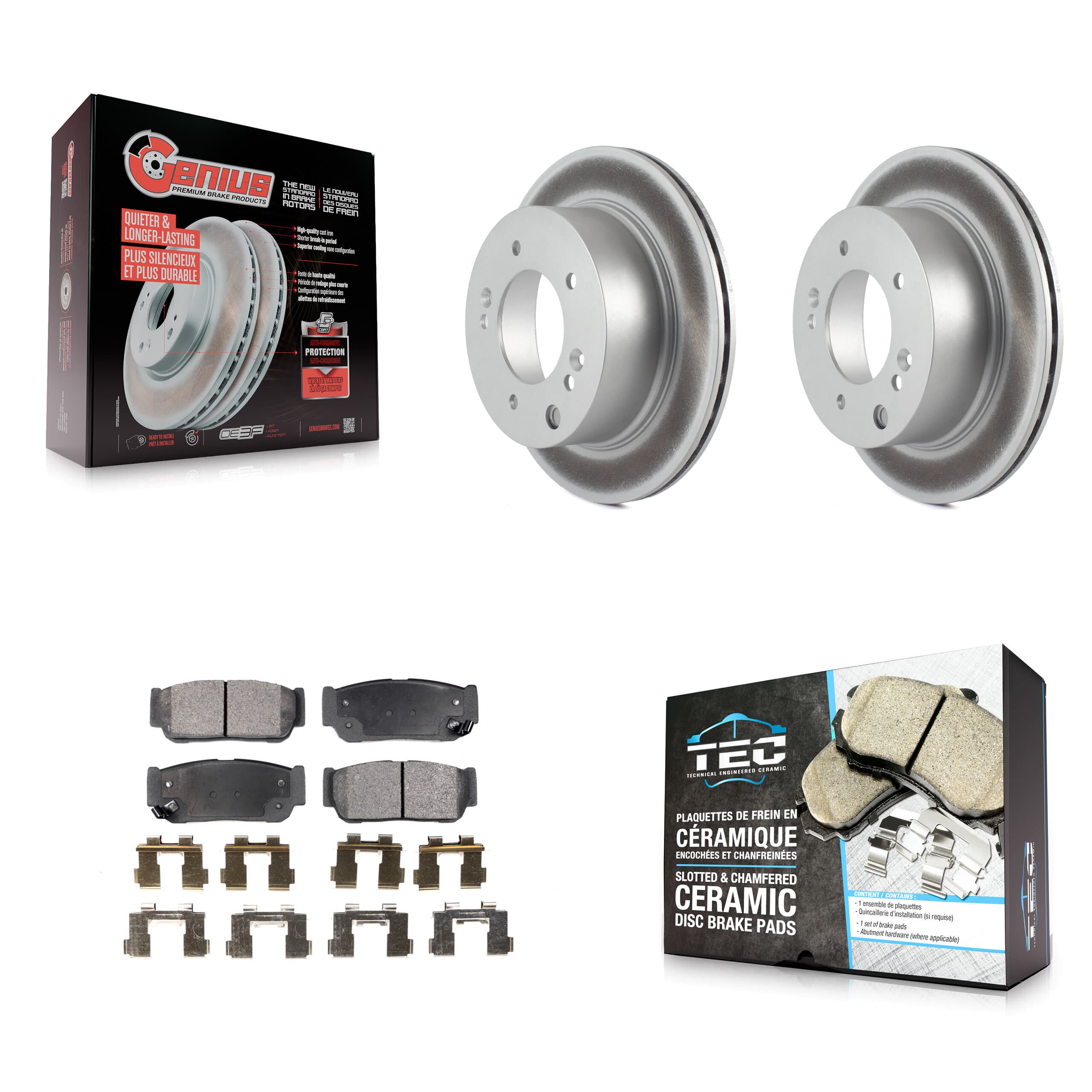 Transit Auto - KGT-101503 - Rear Disc Brake Kits image 1