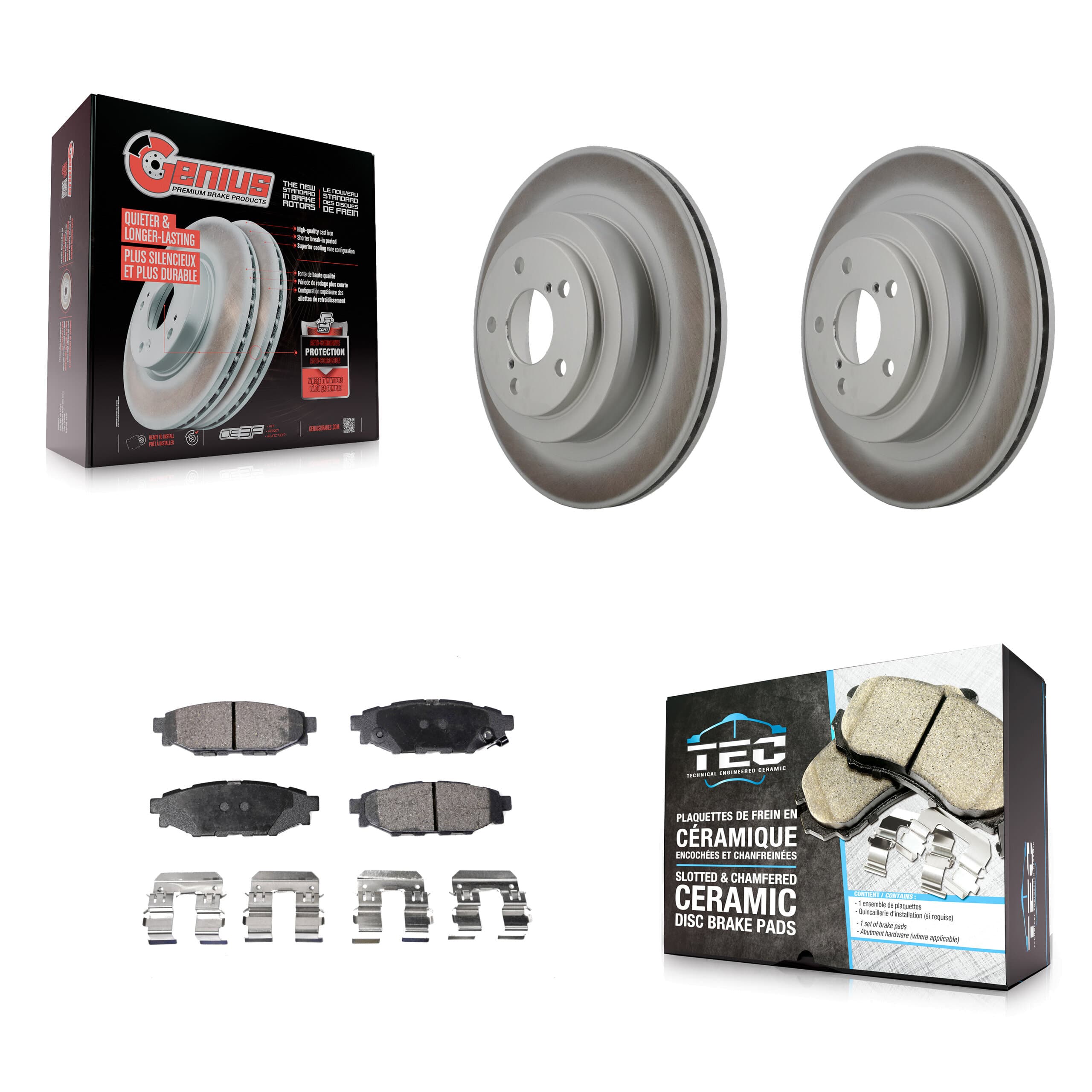 Transit Auto - KGT-101512 - Rear Disc Brake Kits image 1