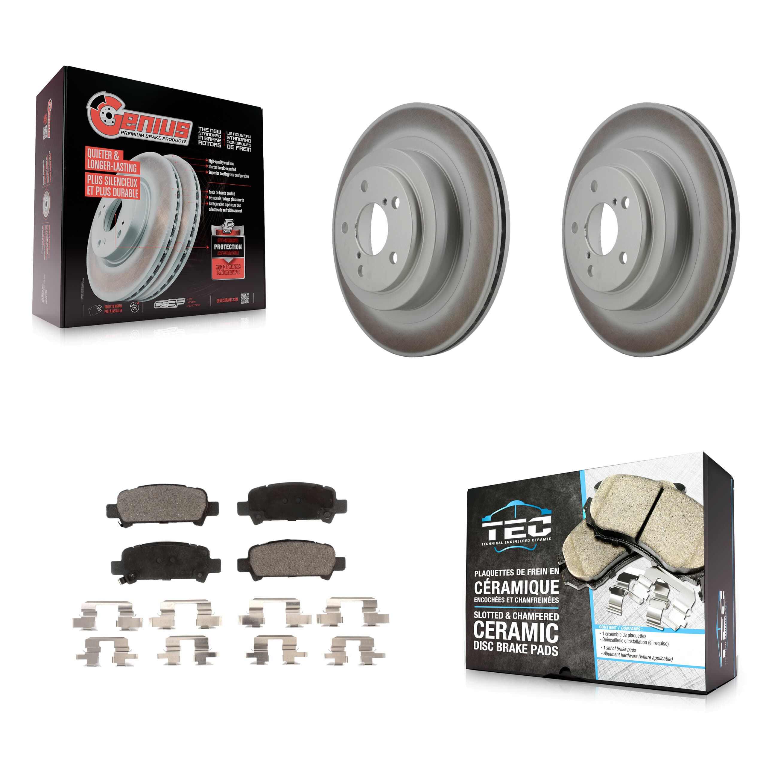 Transit Auto - KGT-101513 - Rear Disc Brake Kits image 1