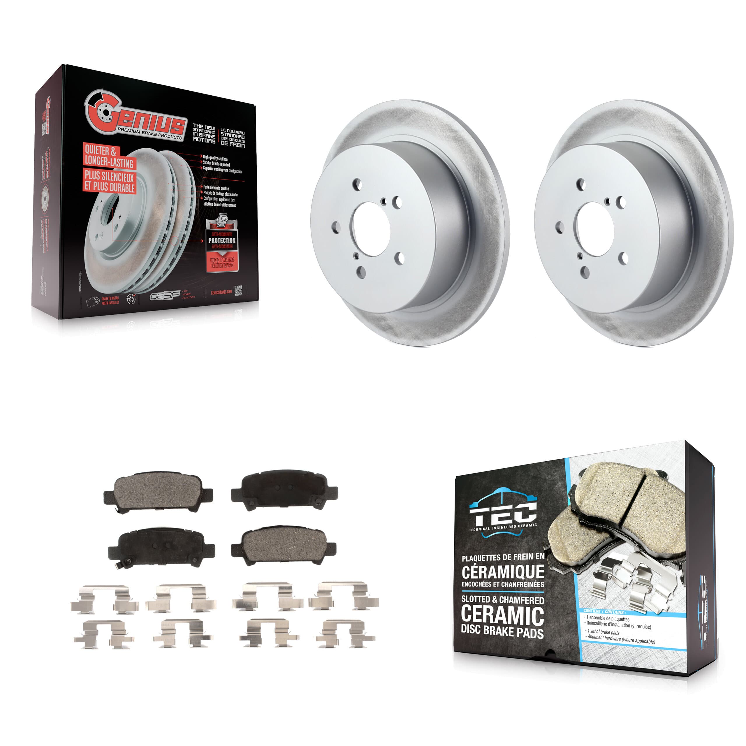Transit Auto - KGT-101516 - Rear Disc Brake Kits image 1