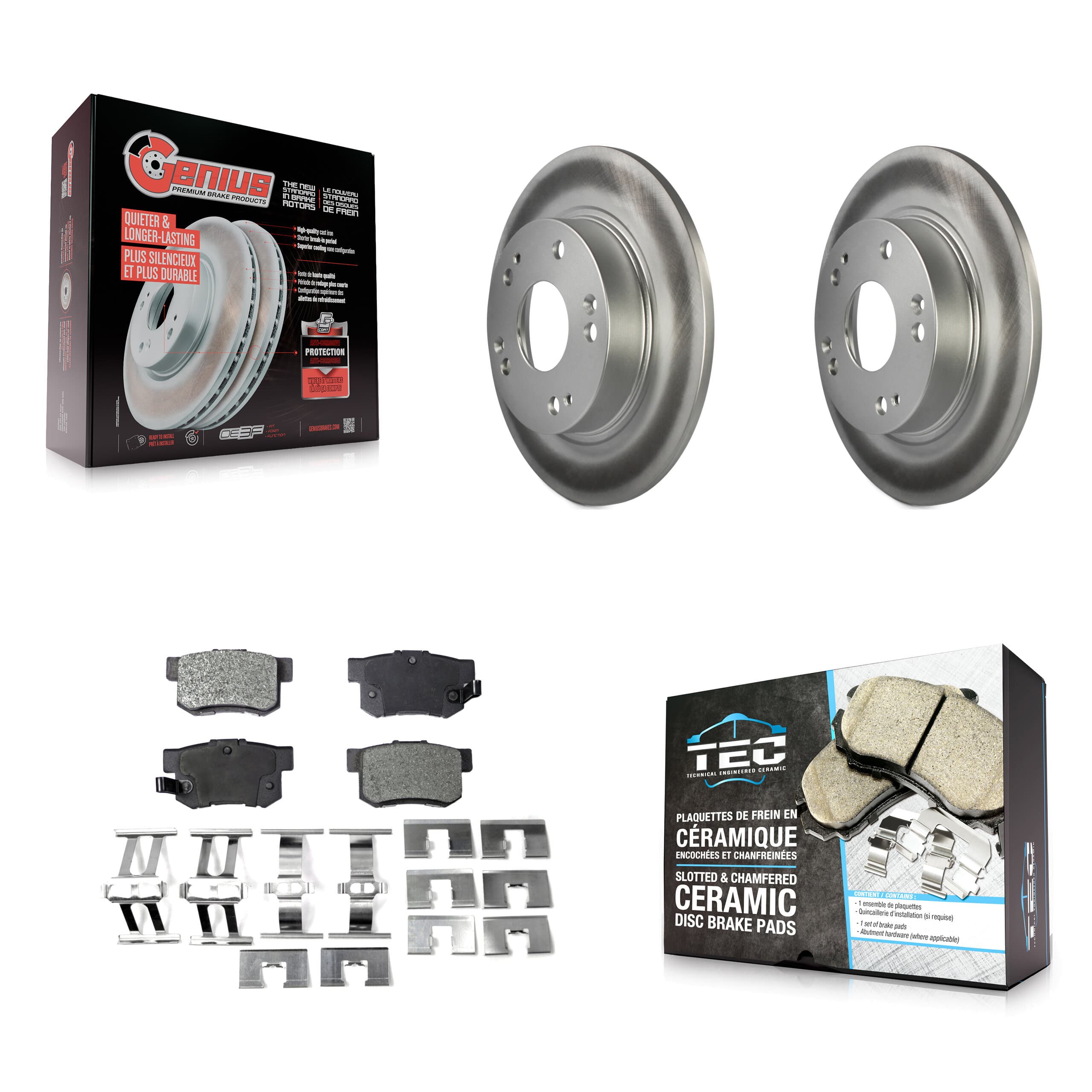 Transit Auto - KGT-101523 - Rear Disc Brake Kits image 1
