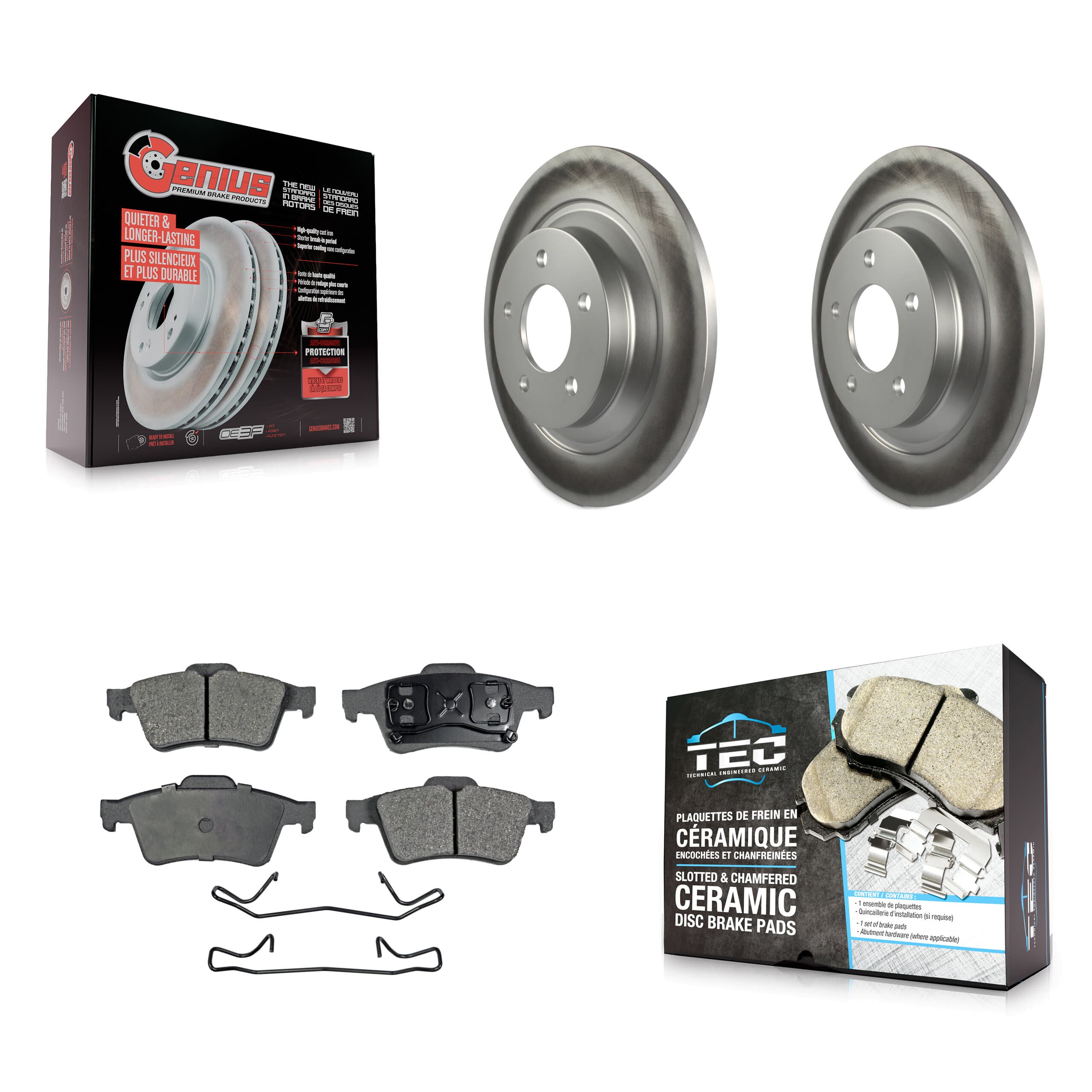 Transit Auto - KGT-101541 - Rear Disc Brake Kits image 1
