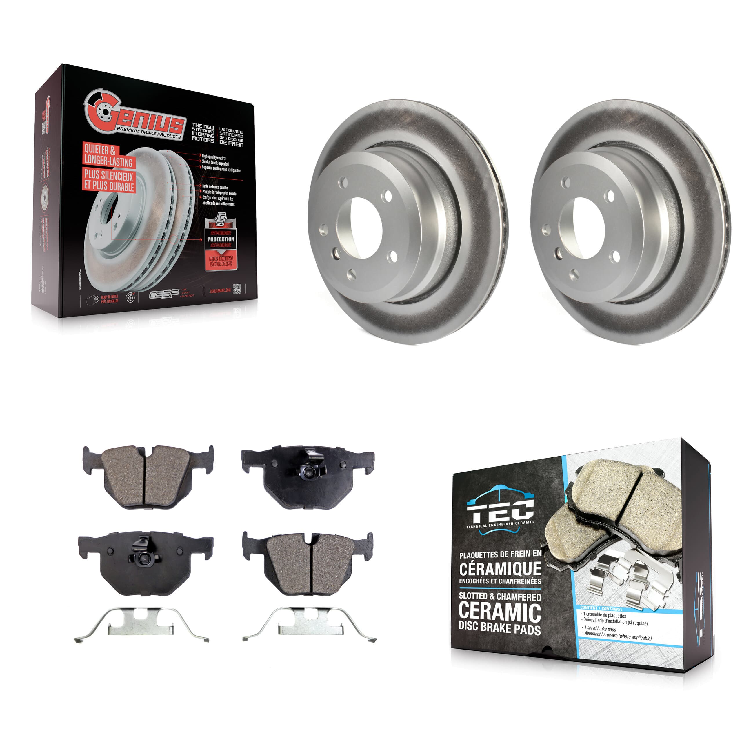 Transit Auto - KGT-101553 - Rear Disc Brake Kits image 1