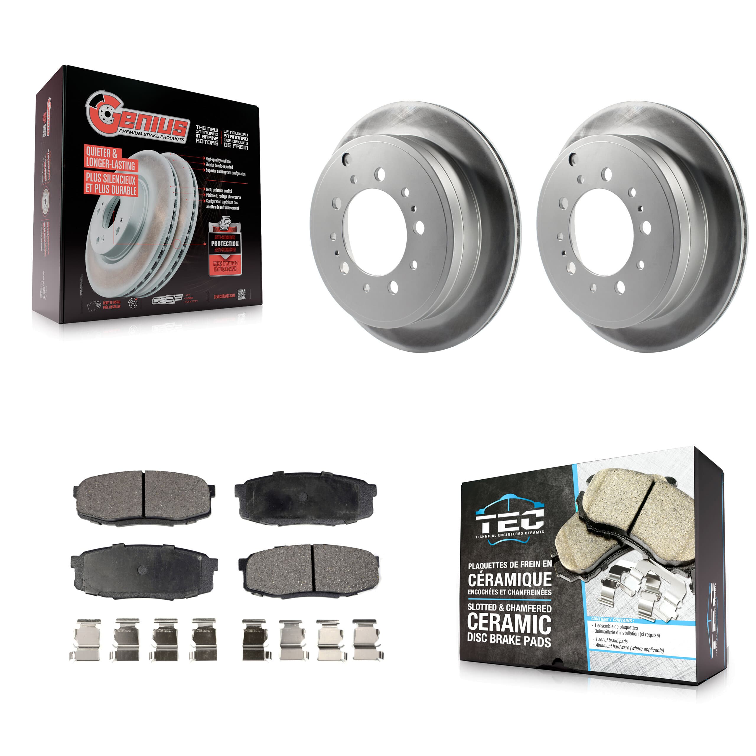 Transit Auto - KGT-101565 - Rear Disc Brake Kits image 1