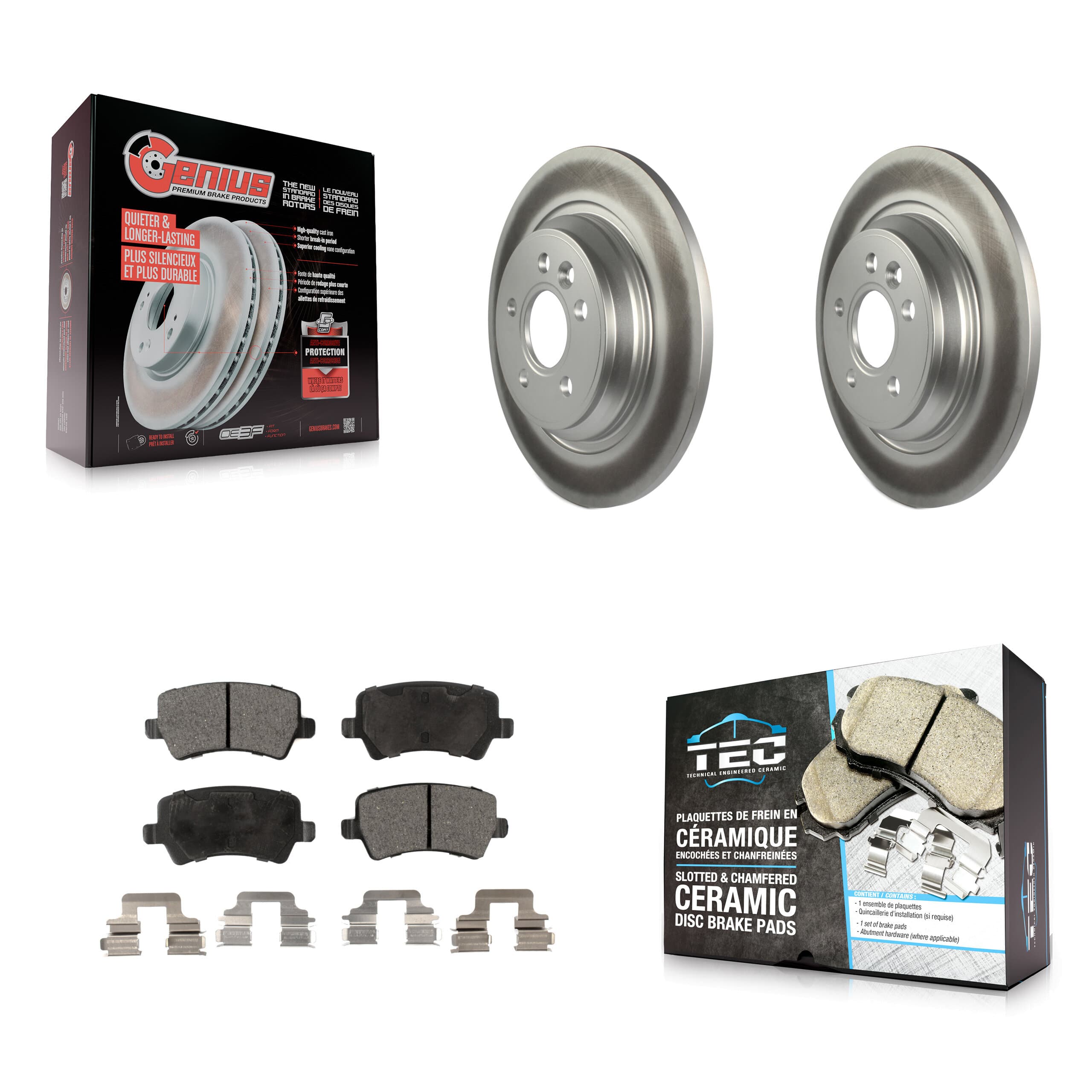 Transit Auto - KGT-101573 - Rear Disc Brake Kits image 1